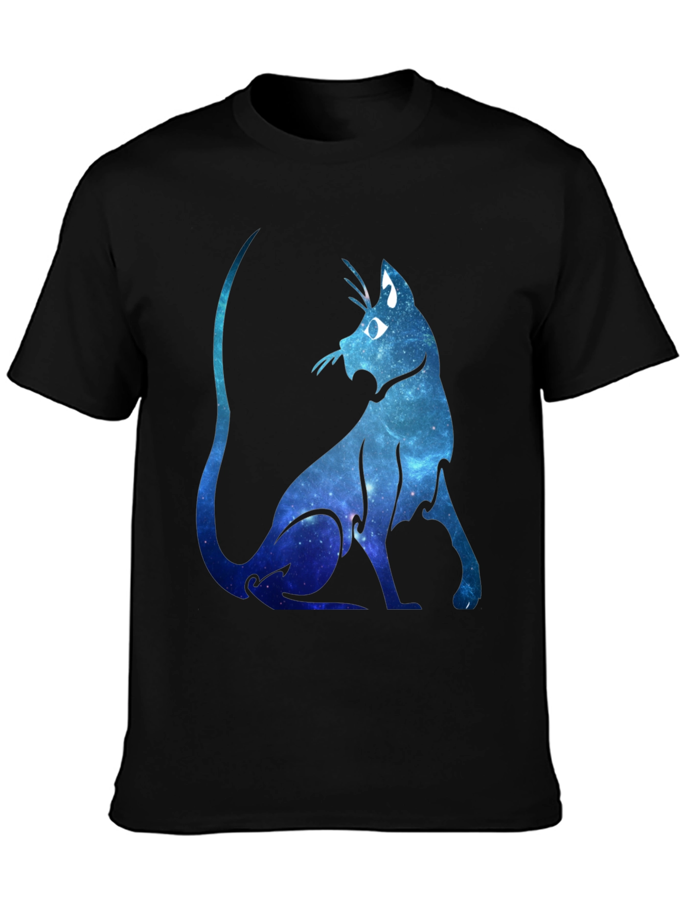 Galaxy Cat Graphic T-Shirt - Stylish Unisex Tee