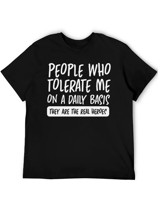 People Who Tolerate Me T-Shirt