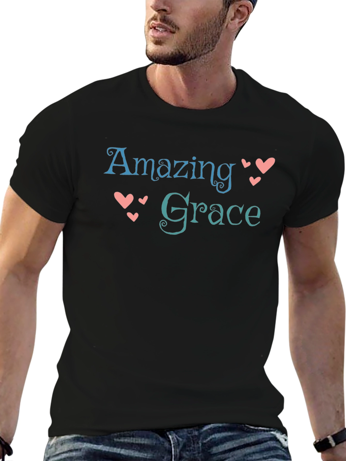 Amazing Grace Graphic Tee - Classic Comfort Fit