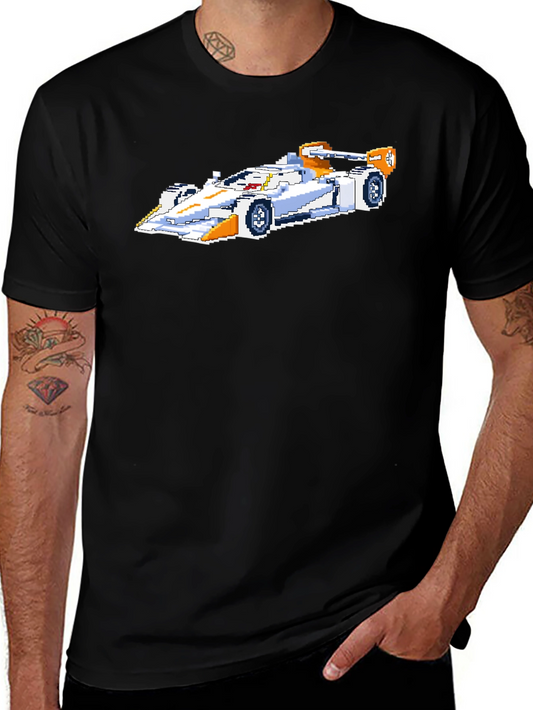 Pixel Racer T-Shirt - Retro Gaming Style