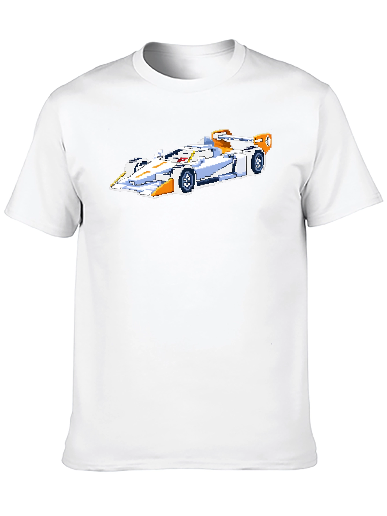 Pixel Racer T-Shirt - Retro Gaming Style