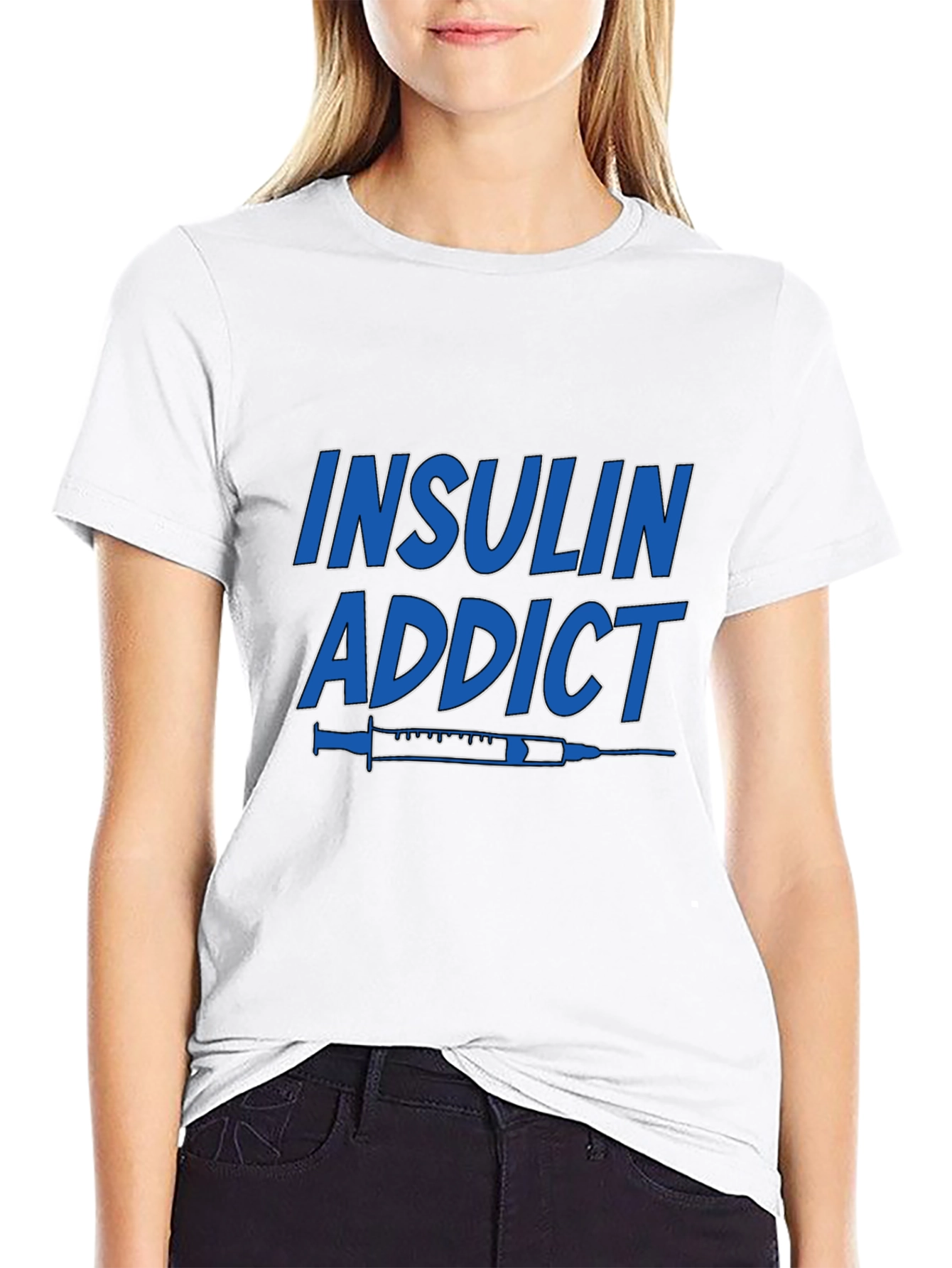 Insulin Addict T-Shirt - Diabetic Awareness Tee