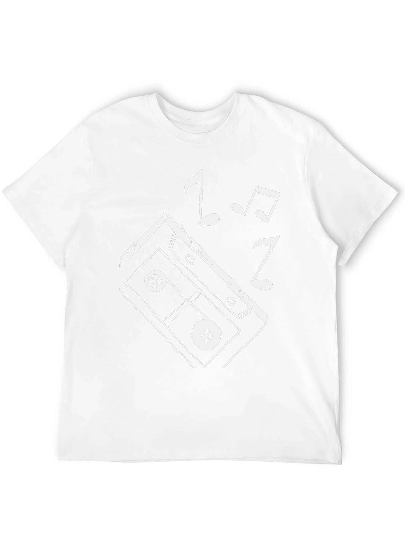 Retro Music Cassette T-Shirt - Cool Graphic Tee