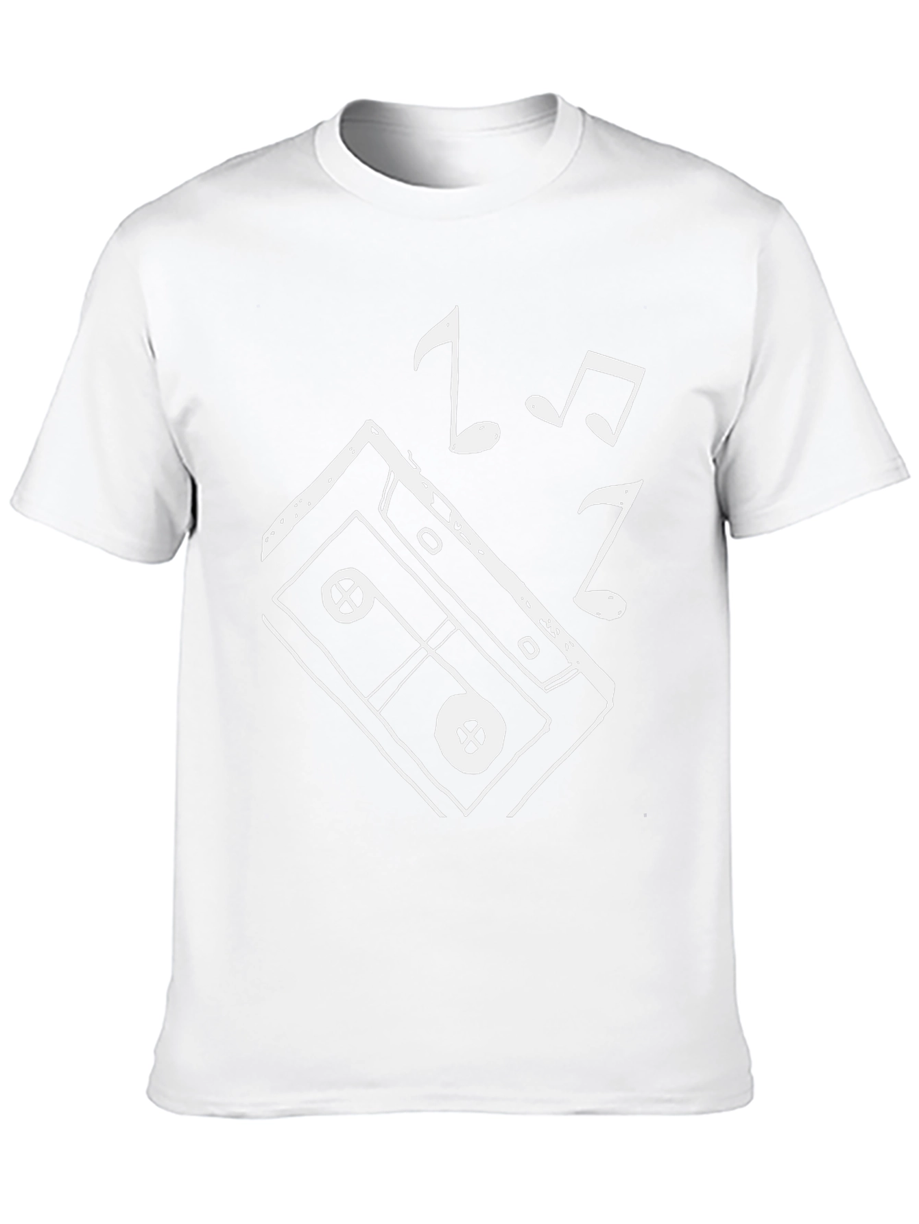 Retro Music Cassette T-Shirt - Cool Graphic Tee
