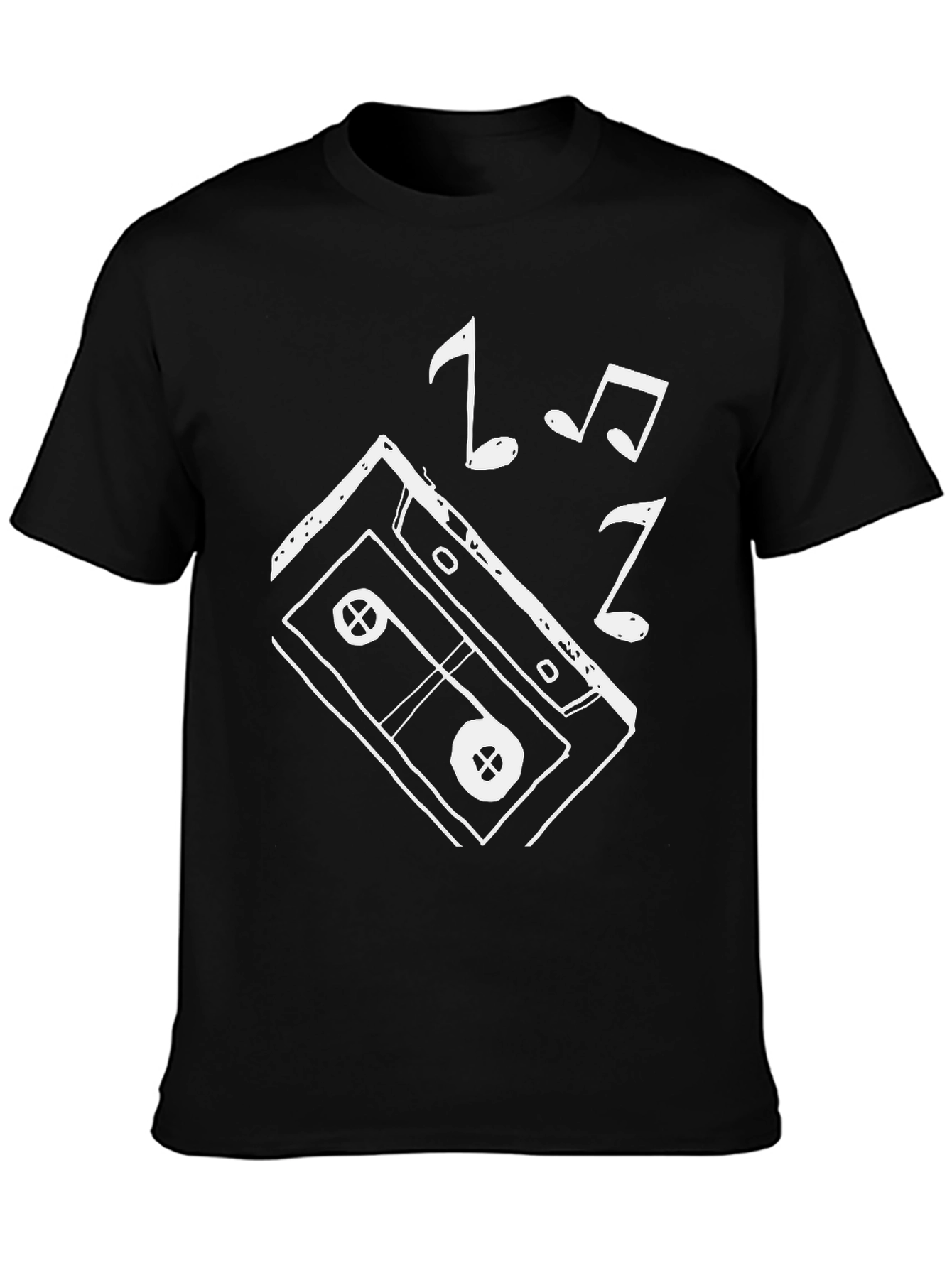 Retro Music Cassette T-Shirt - Cool Graphic Tee
