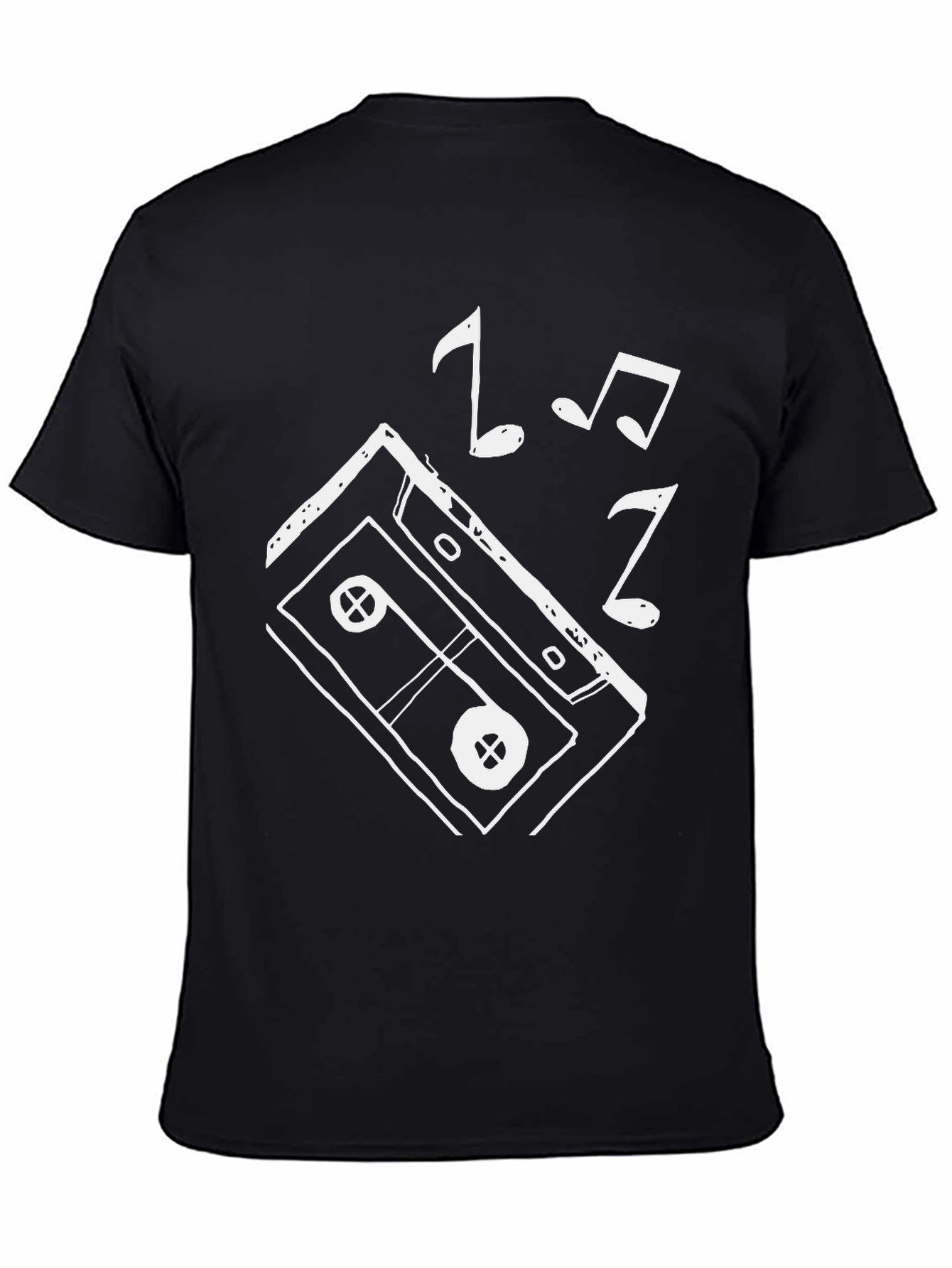 Retro Music Cassette T-Shirt - Cool Graphic Tee