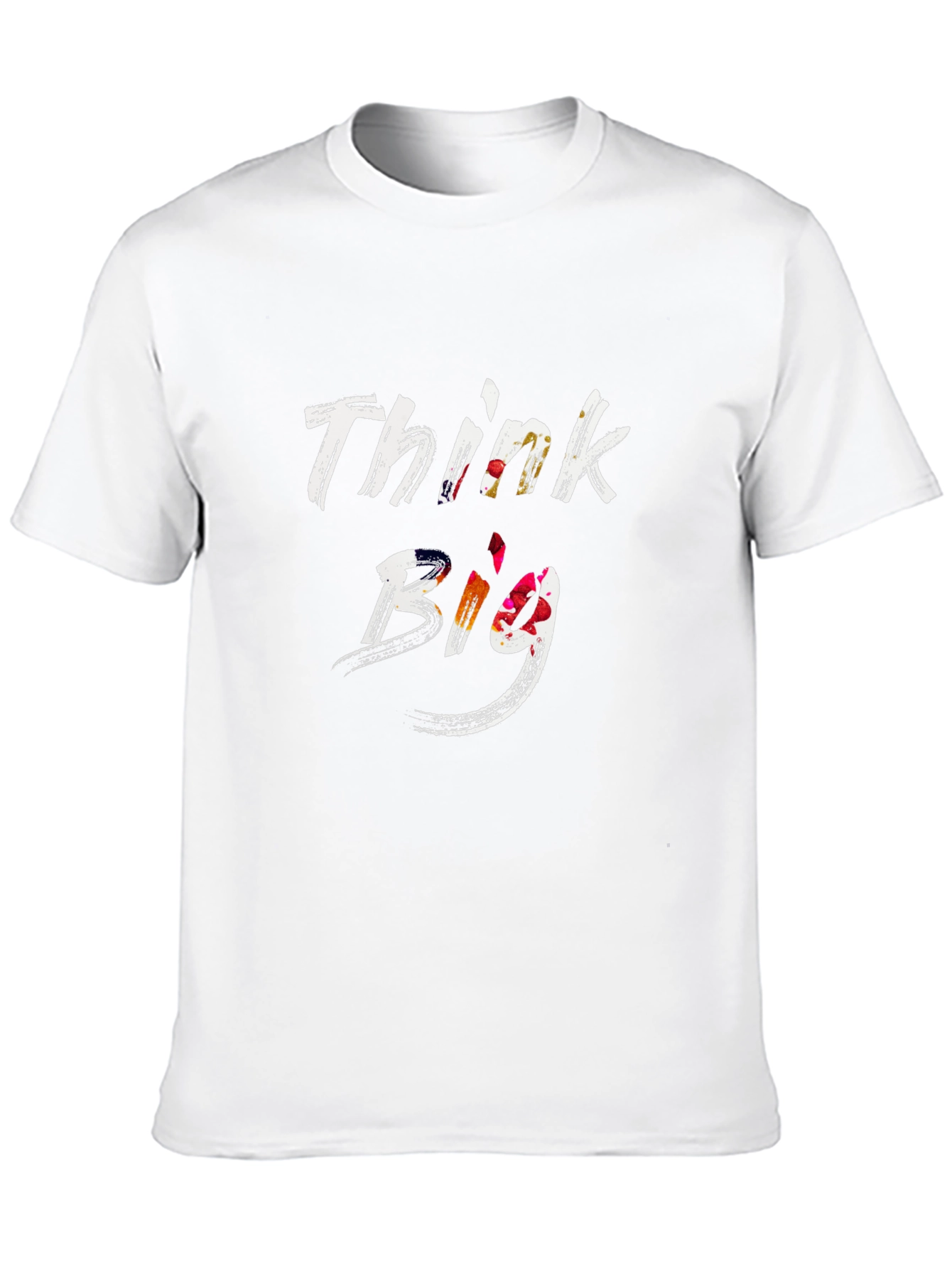 Think Big Graphic Tee - Mens Black T-Shirt
