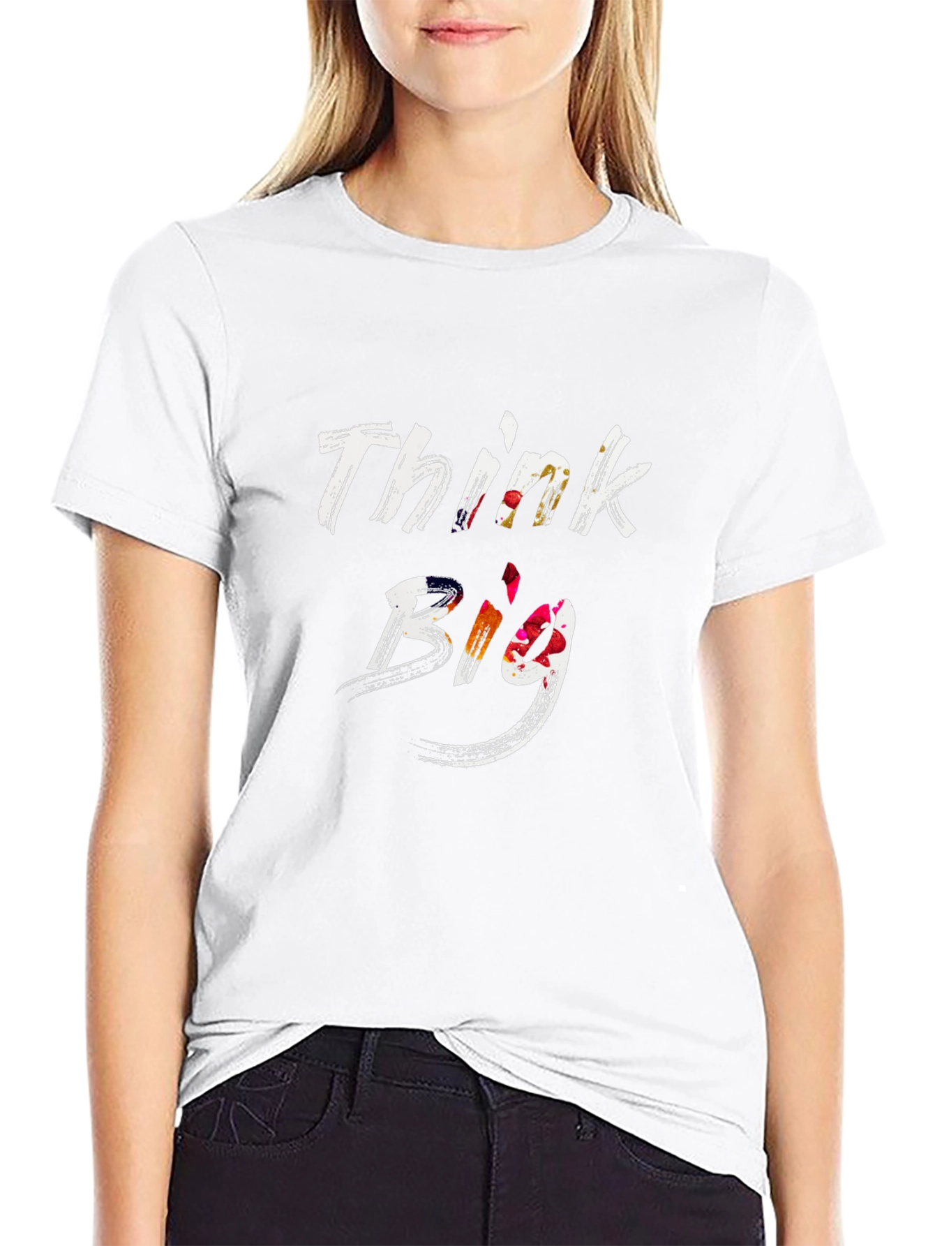 Think Big Graphic Tee - Mens Black T-Shirt
