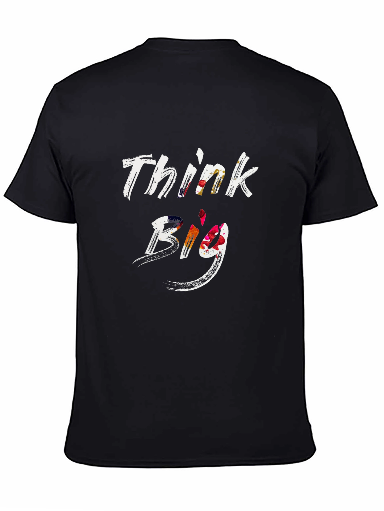 Think Big Graphic Tee - Mens Black T-Shirt