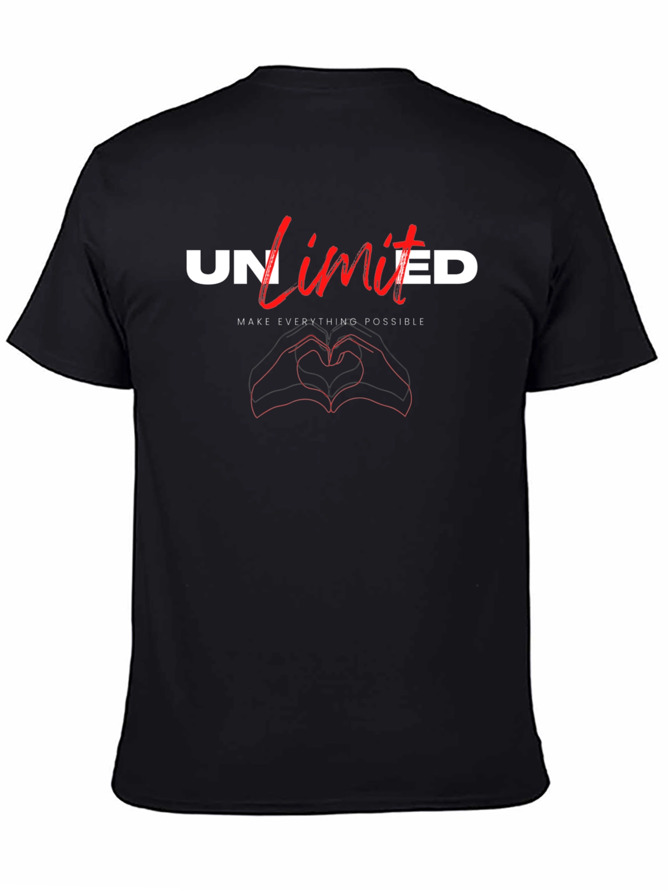 Unlimited Vision Black Graphic Tee