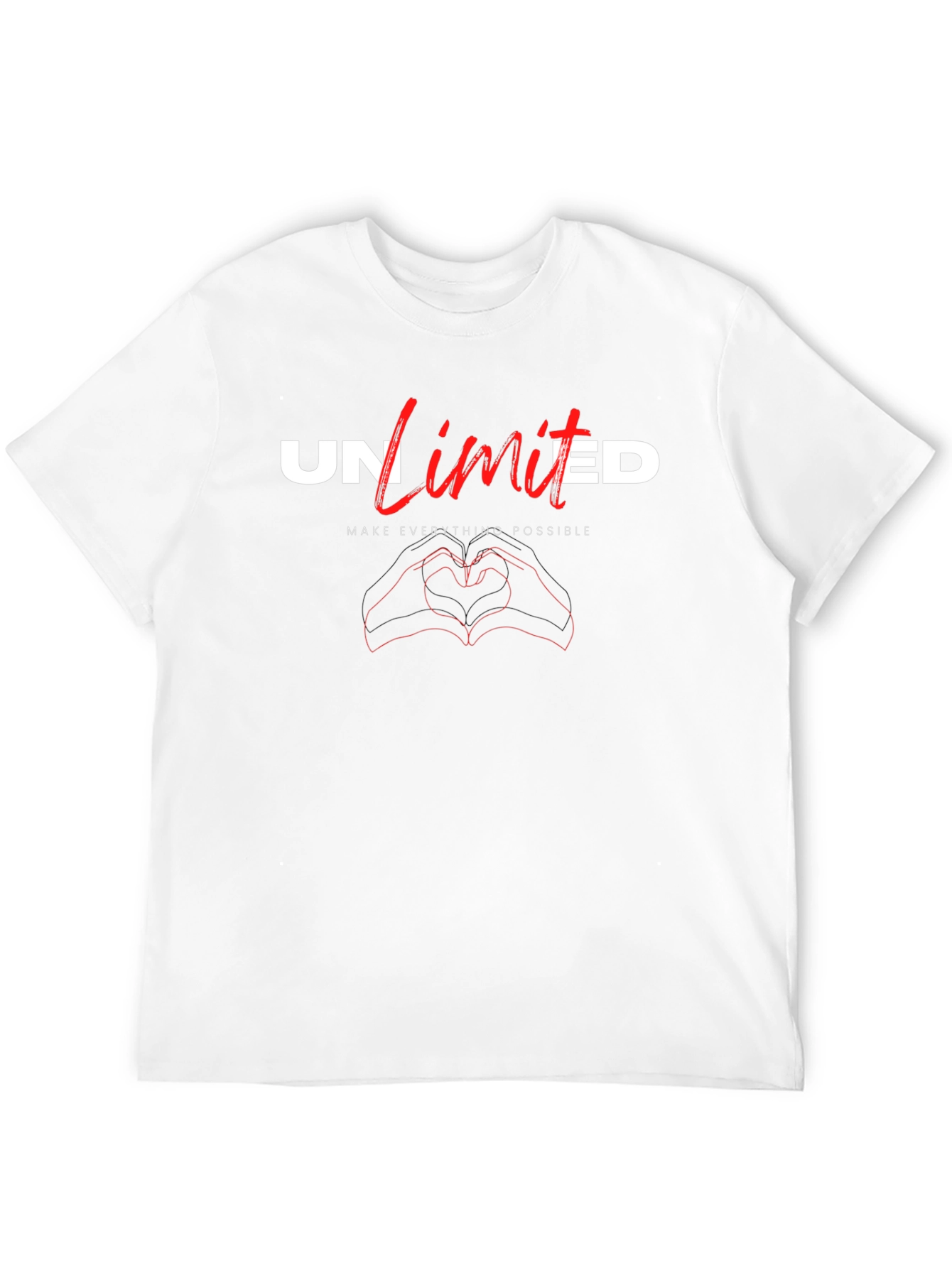 Unlimited Vision Black Graphic Tee