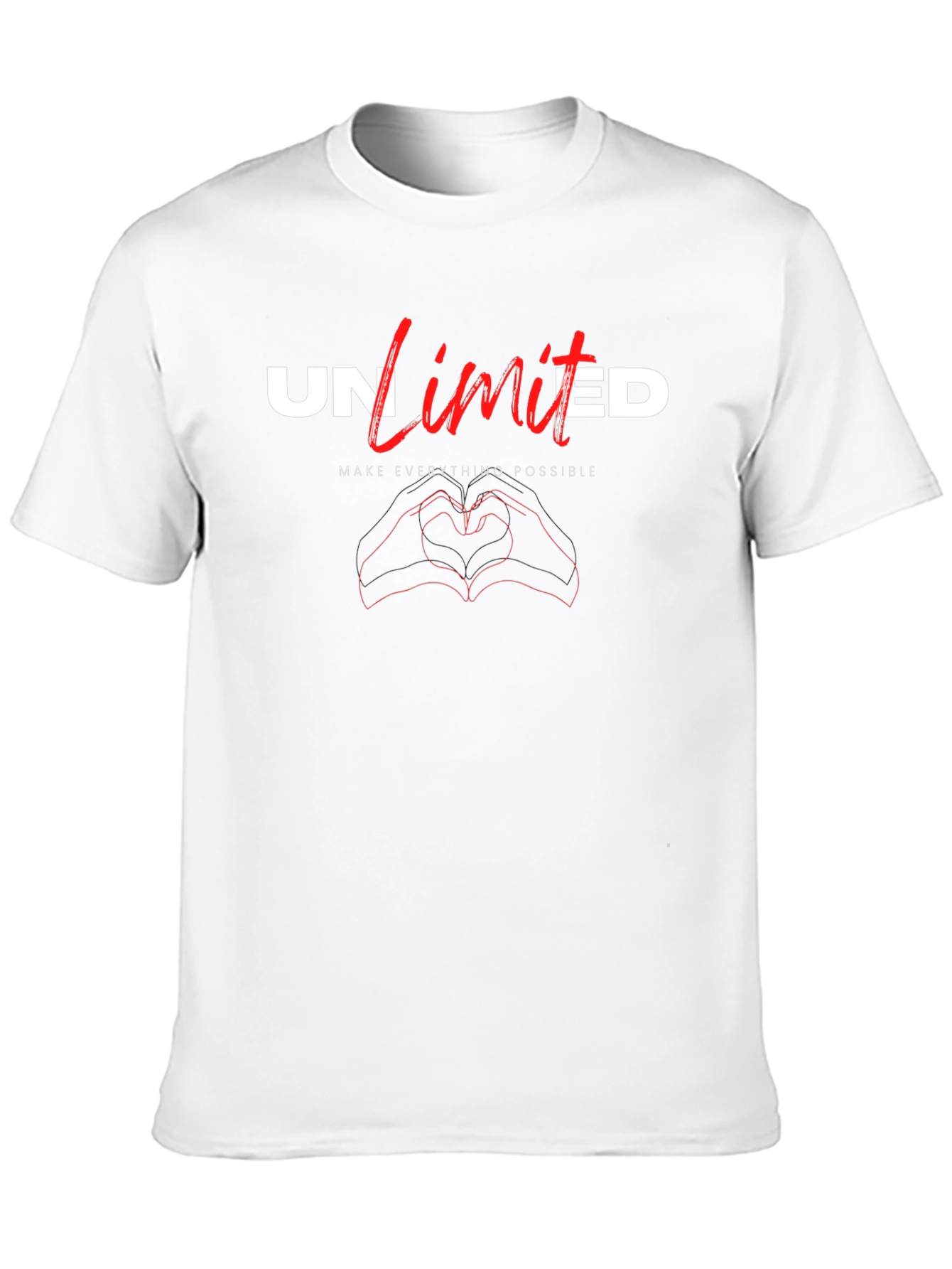 Unlimited Vision Black Graphic Tee