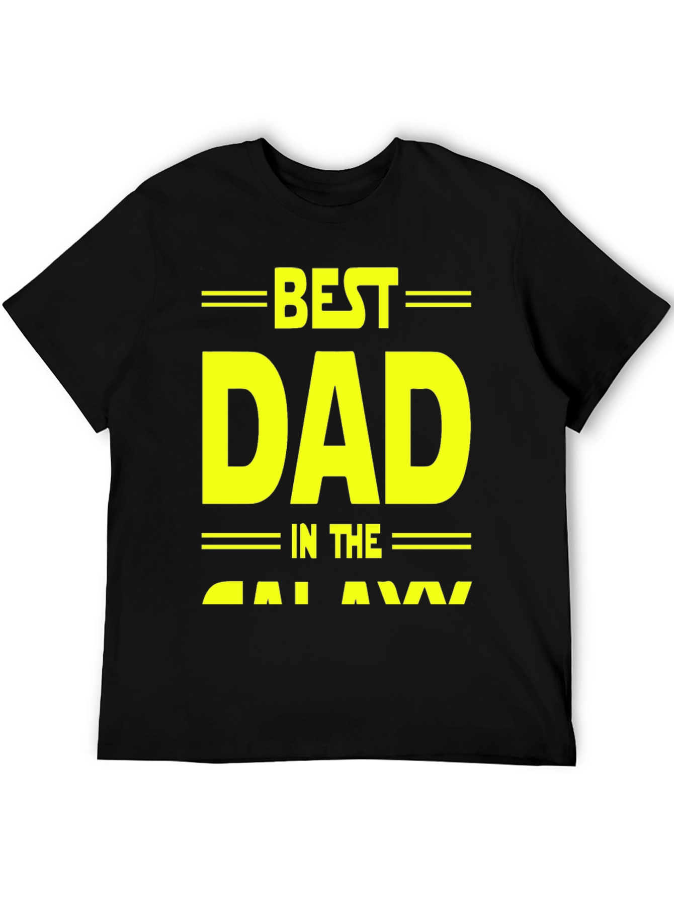 Best Dad in the Galaxy Graphic T-Shirt