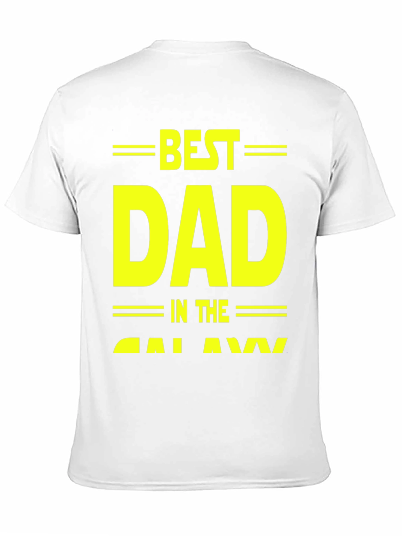 Best Dad in the Galaxy Graphic T-Shirt