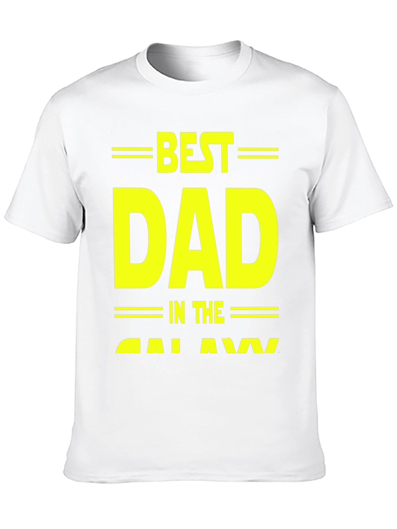 Best Dad in the Galaxy Graphic T-Shirt