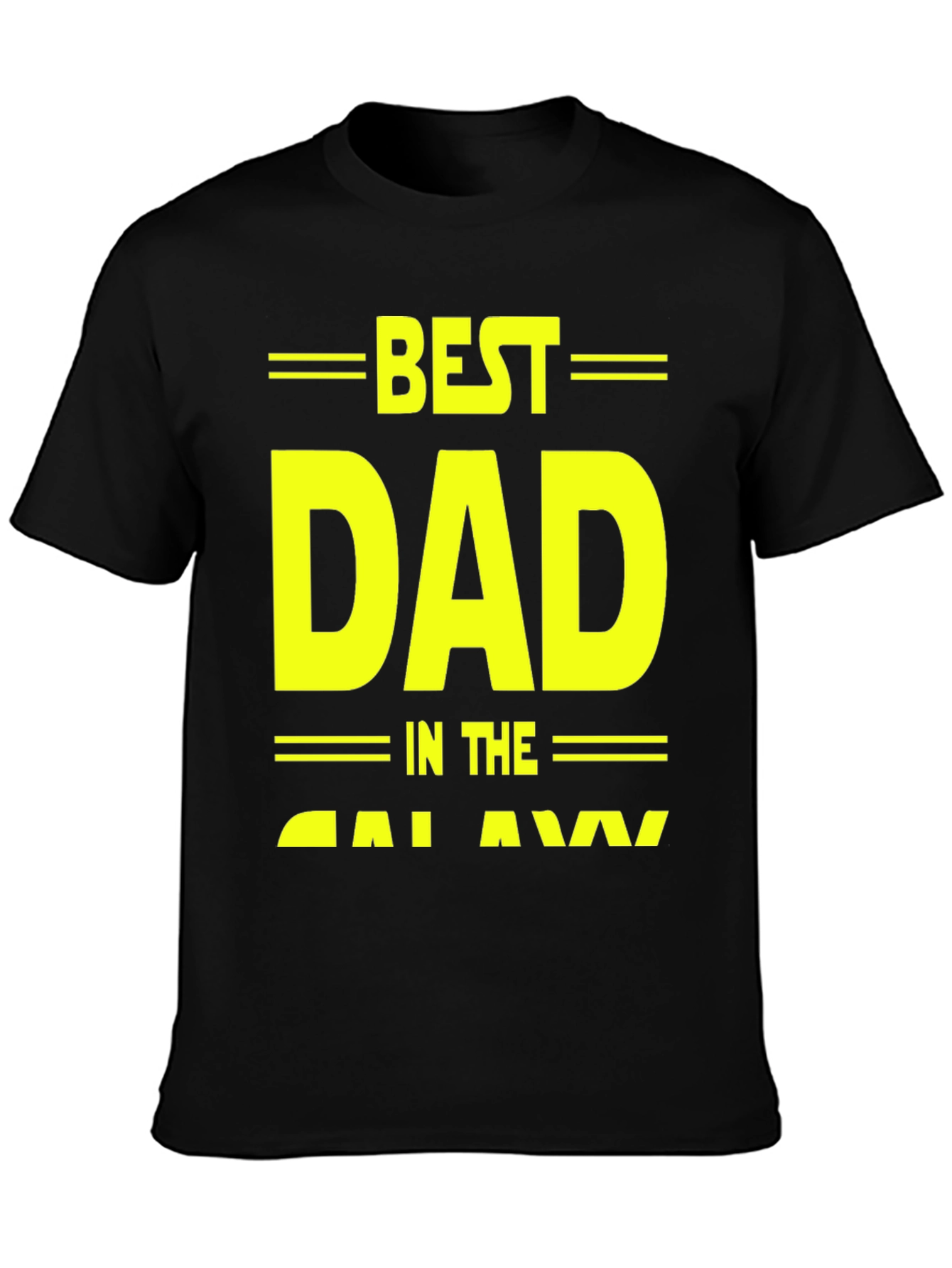 Best Dad in the Galaxy Graphic T-Shirt