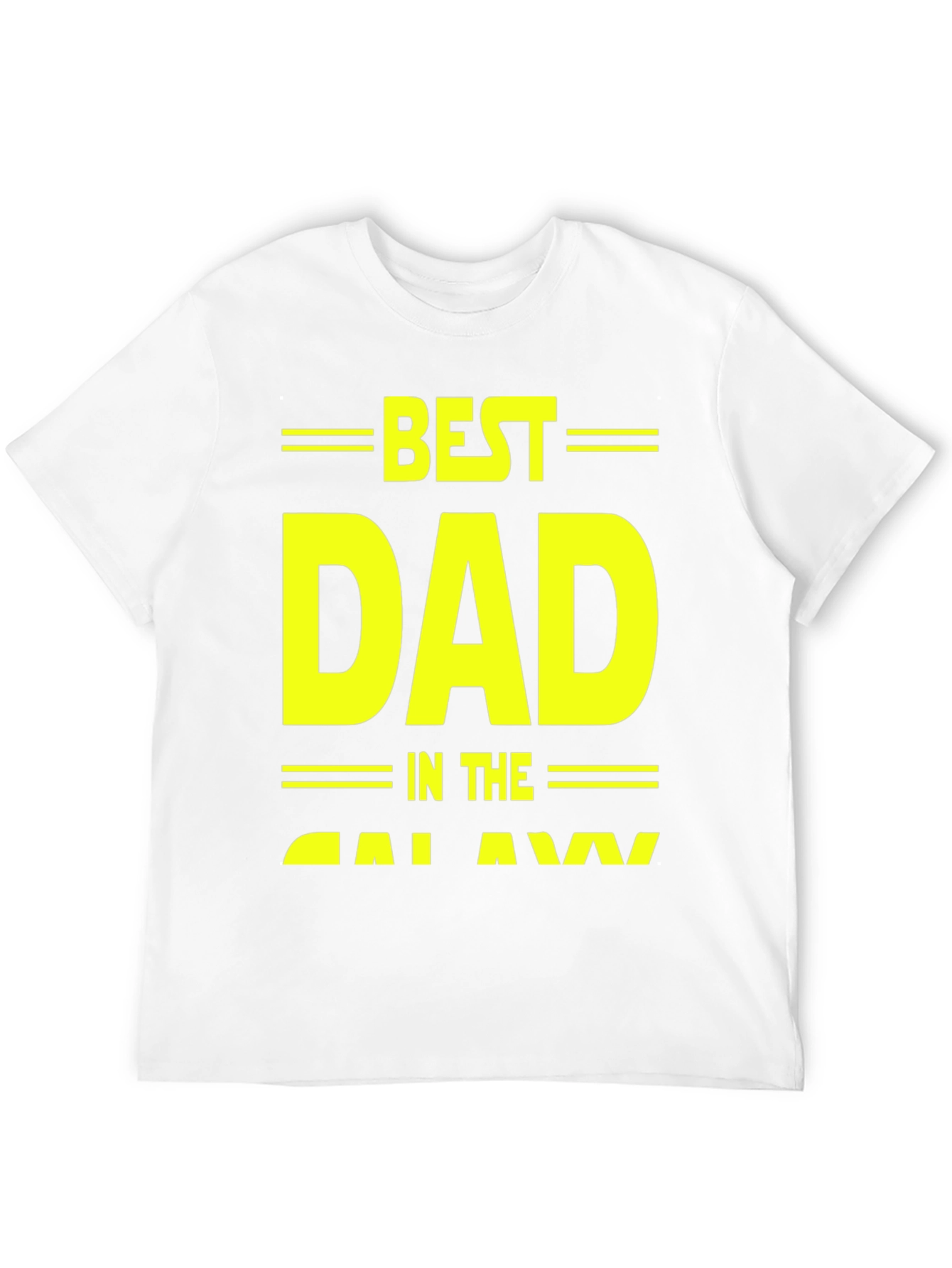 Best Dad in the Galaxy Graphic T-Shirt