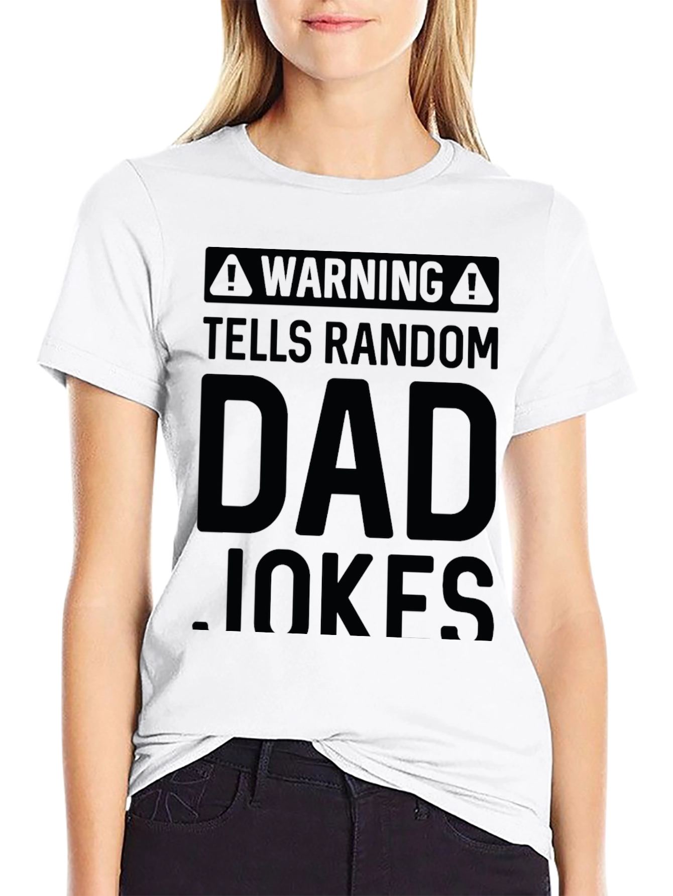 Warning Dad Jokes T-Shirt