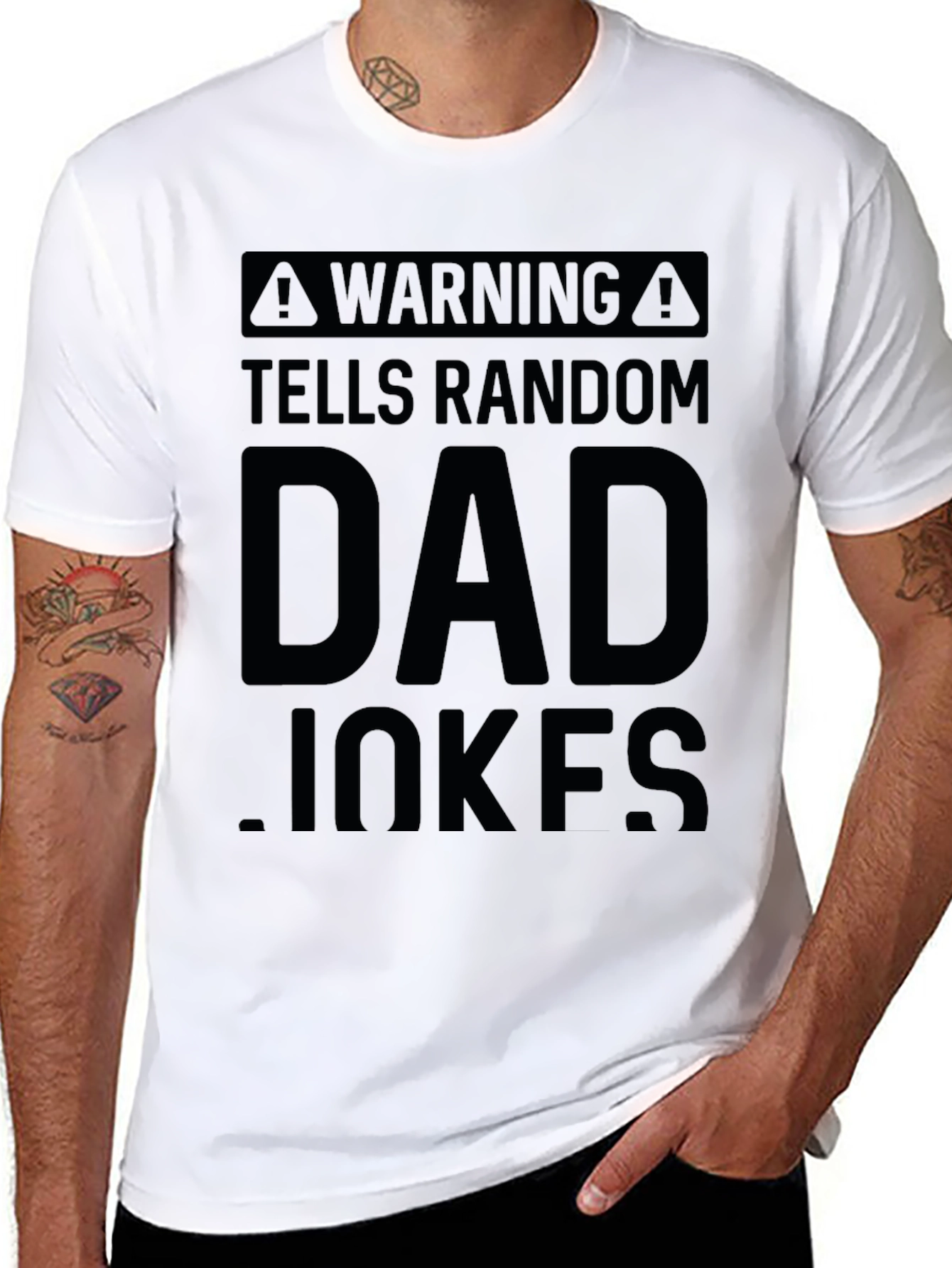 Warning Dad Jokes T-Shirt