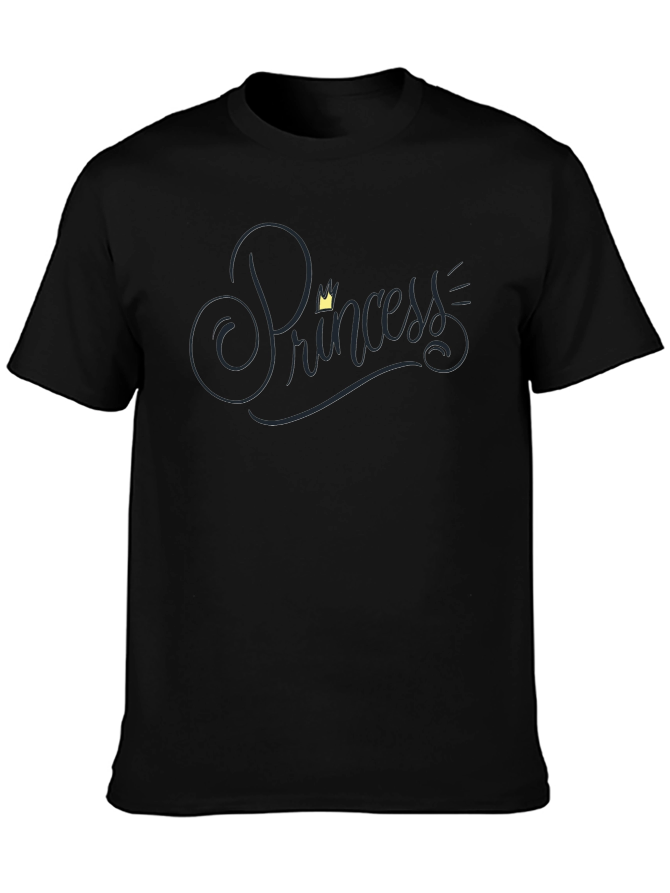 Princess Graphic Tee - Black