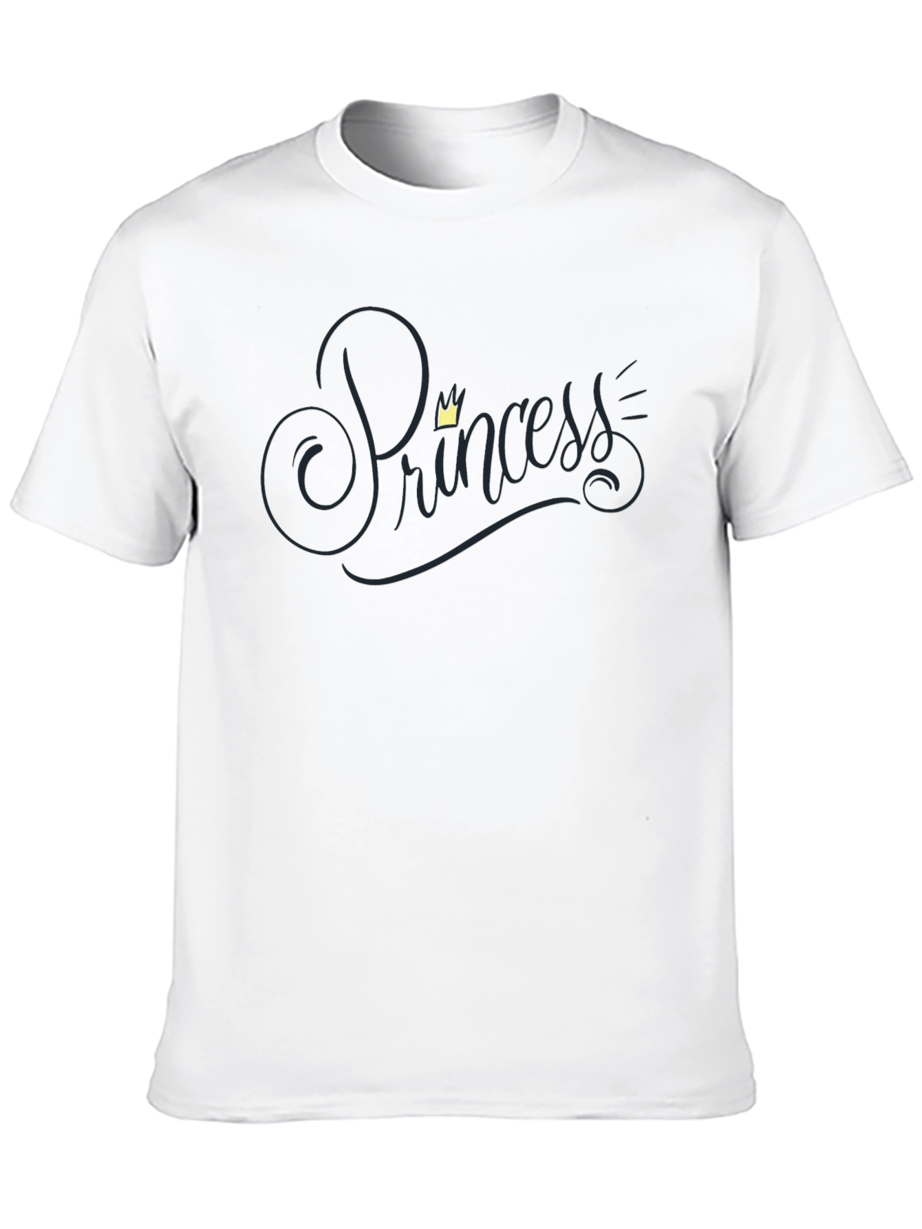 Princess Graphic Tee - Black
