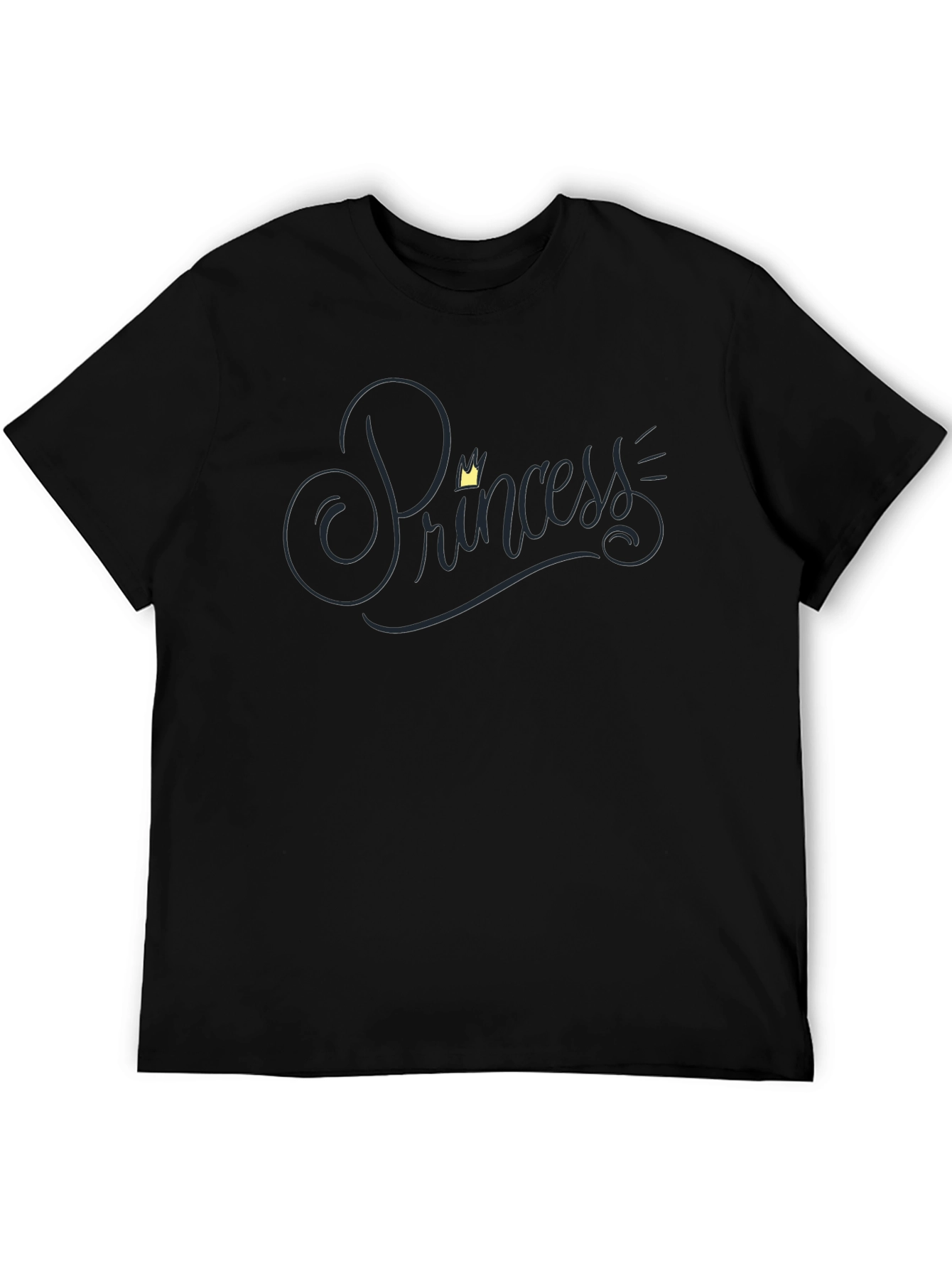 Princess Graphic Tee - Black
