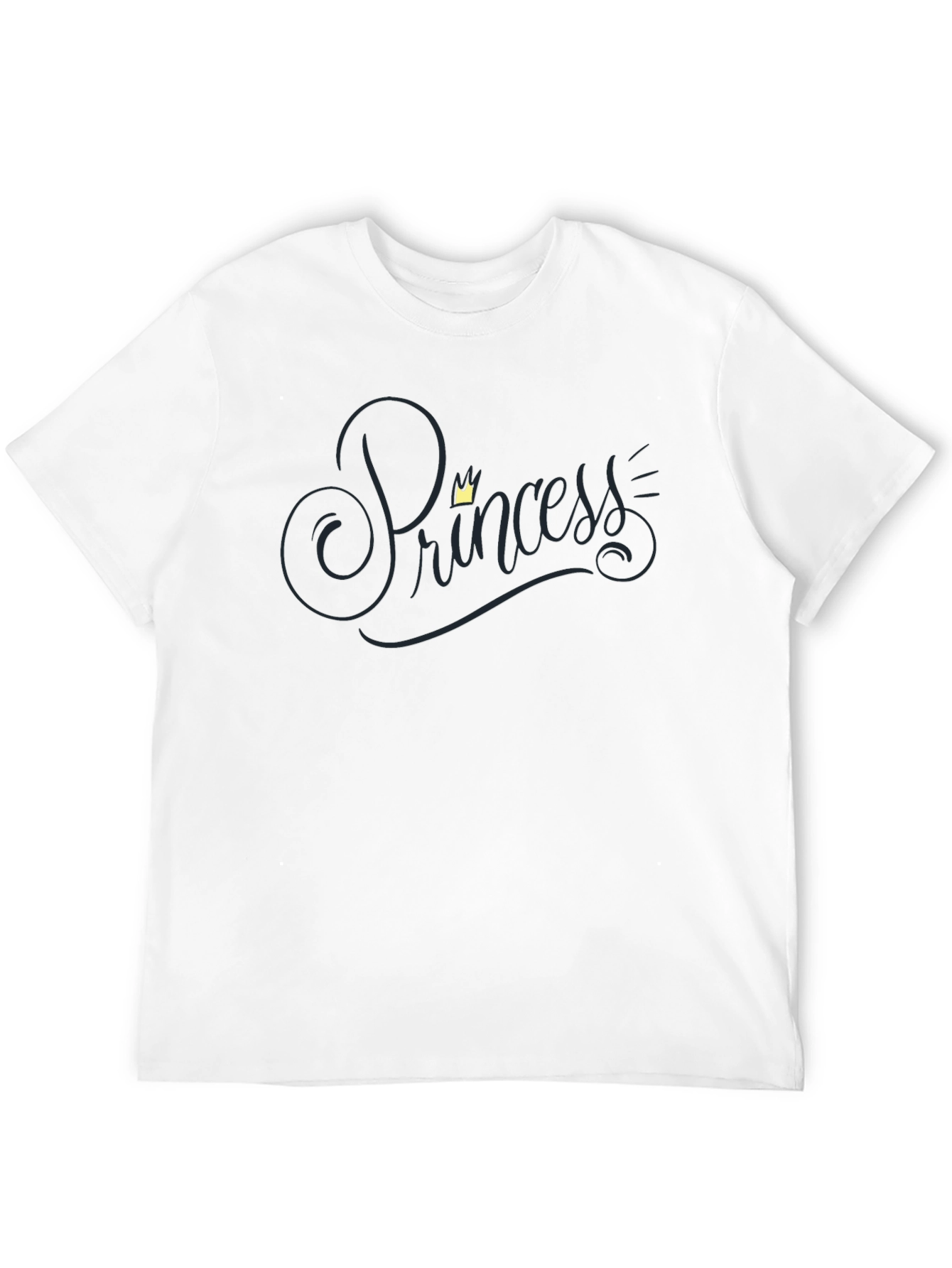 Princess Graphic Tee - Black