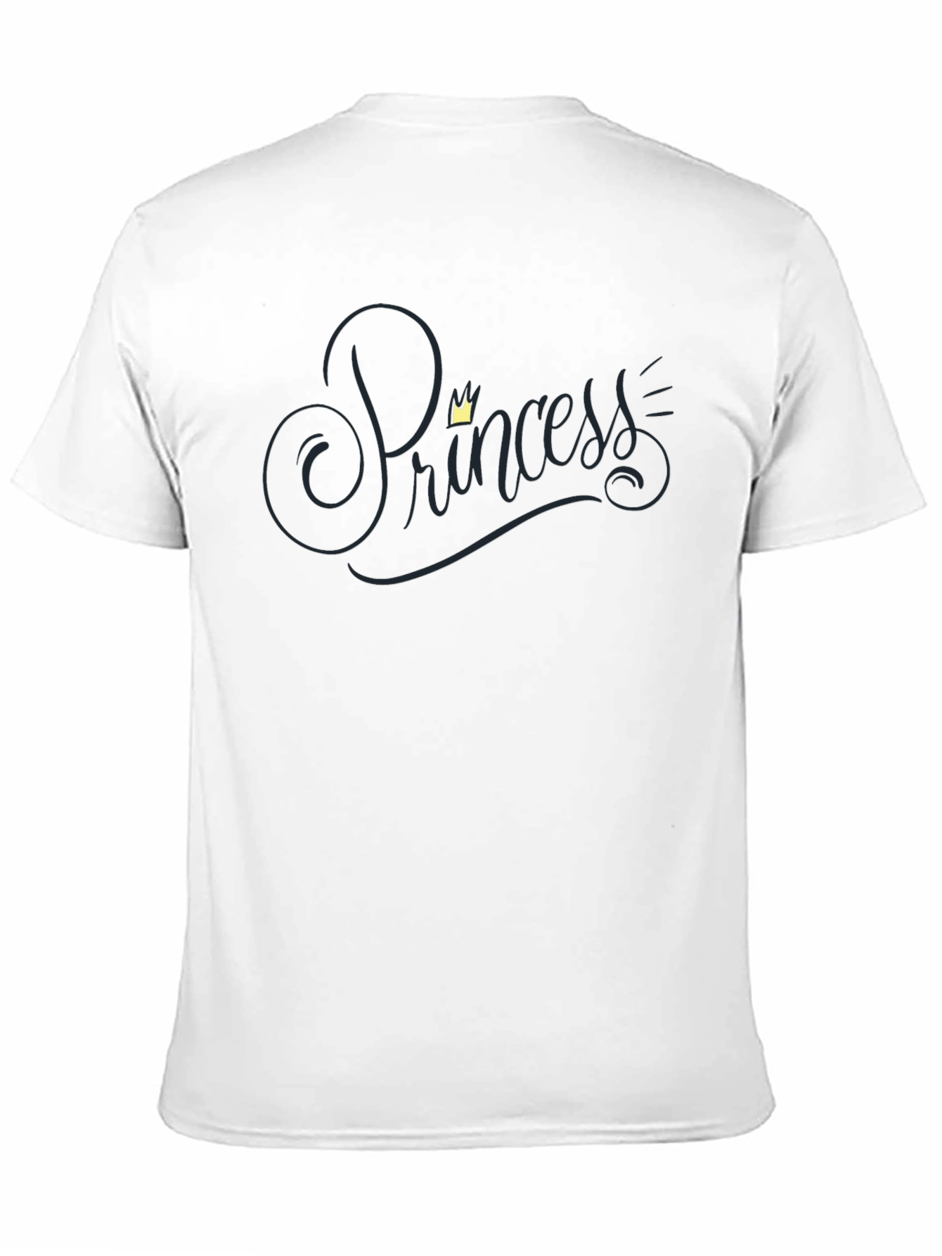 Princess Graphic Tee - Black