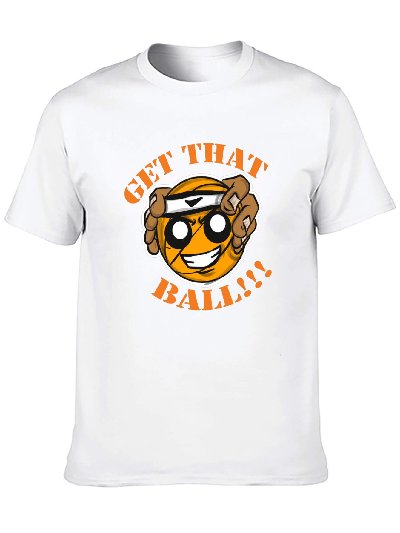 Get That Ball T-Shirt - Funny Basketball Graphic Tee