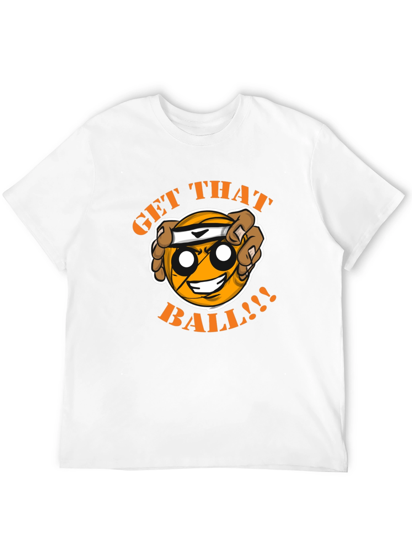 Get That Ball T-Shirt - Funny Basketball Graphic Tee