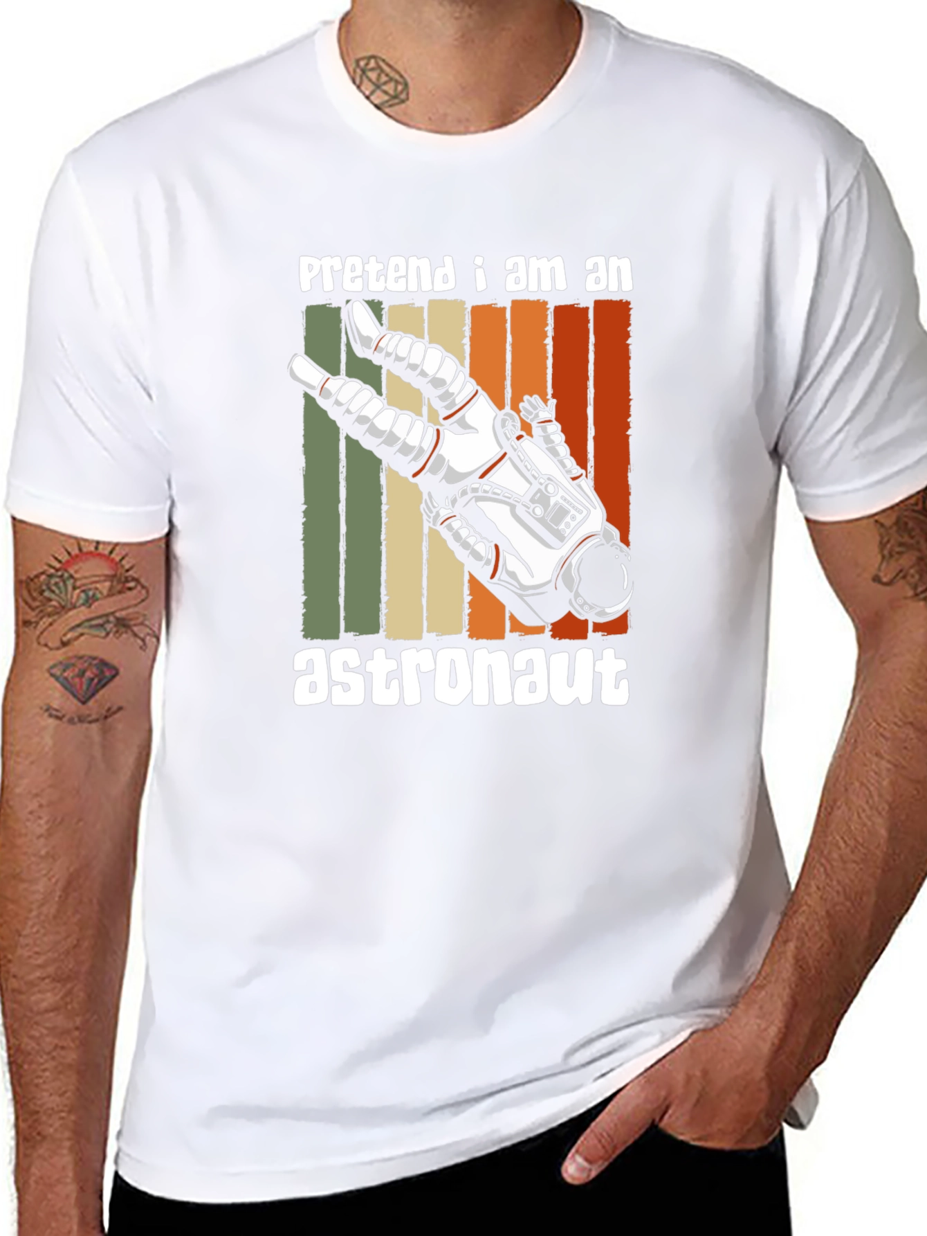 Pretend Im An Astronaut Graphic Tee