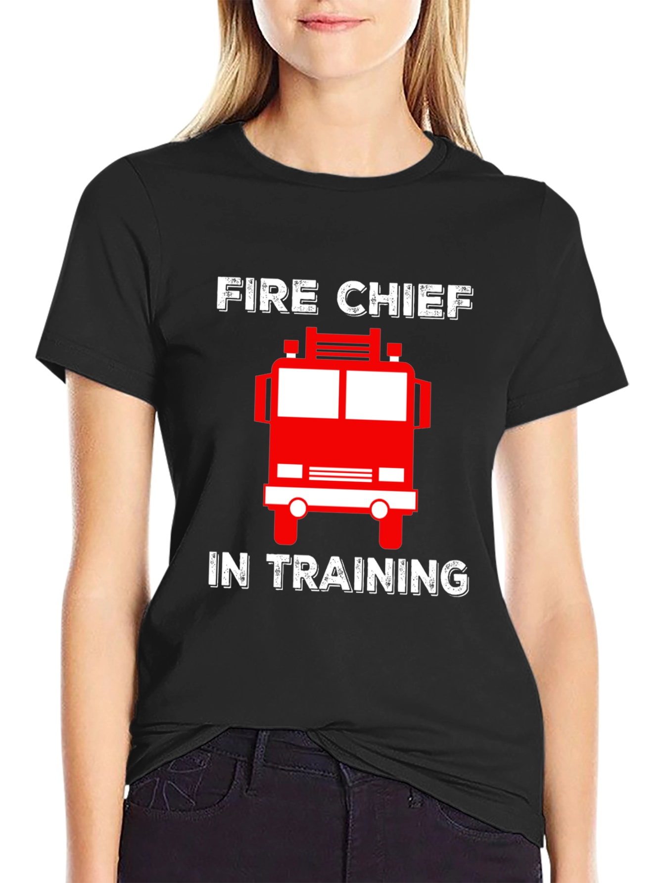 Fire Chief in Training Graphic T-Shirt