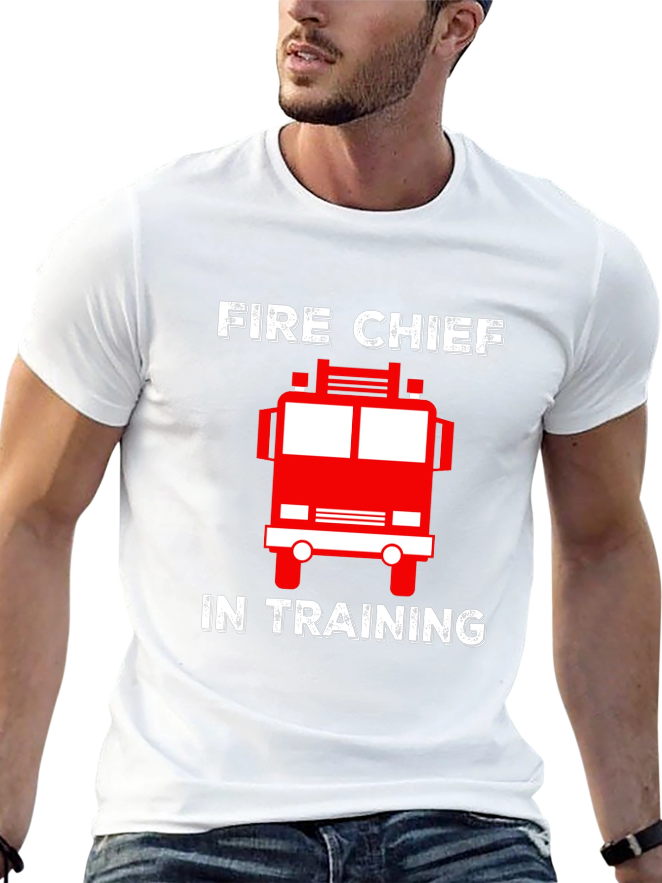 Fire Chief in Training Graphic T-Shirt