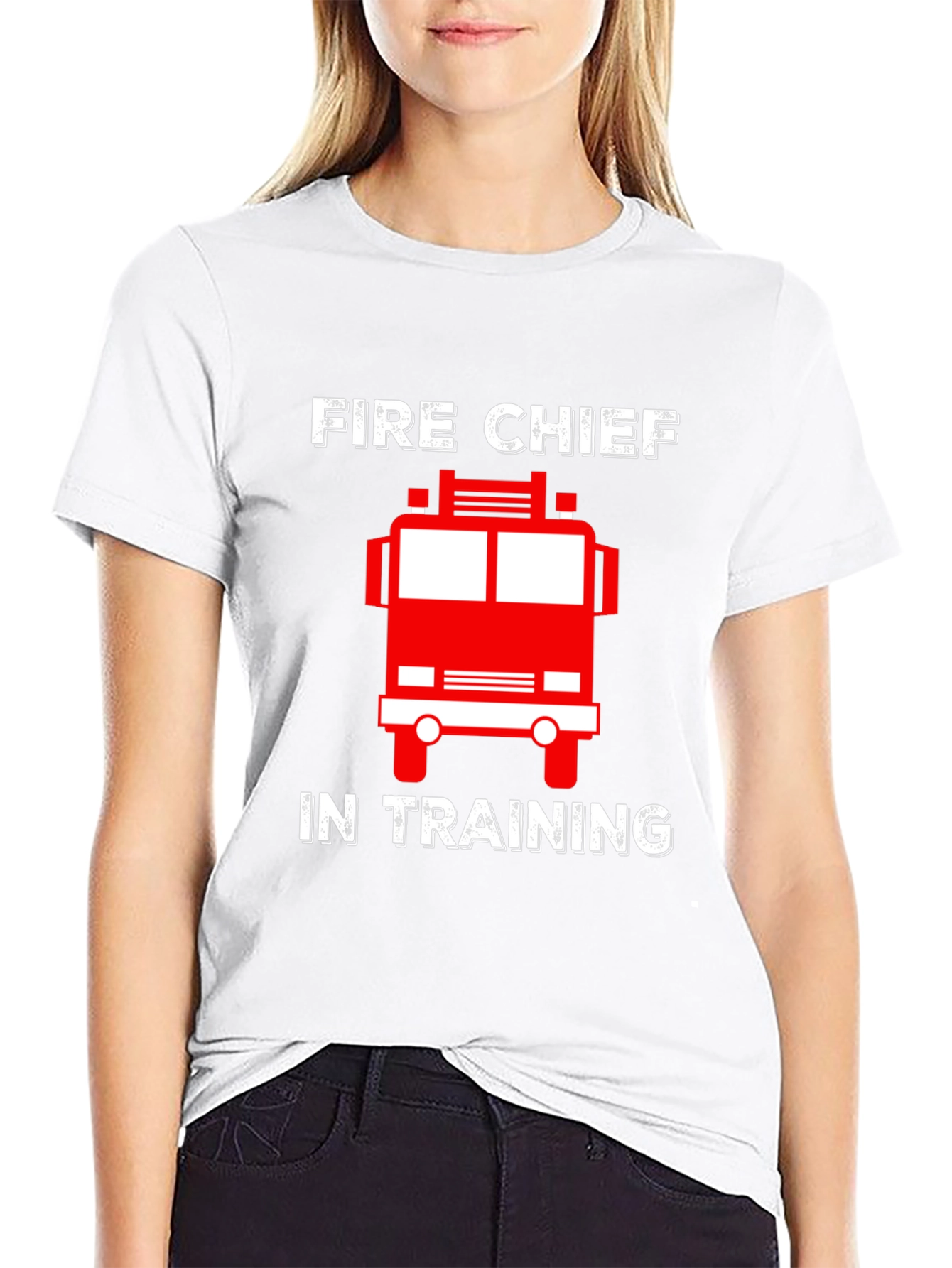 Fire Chief in Training Graphic T-Shirt