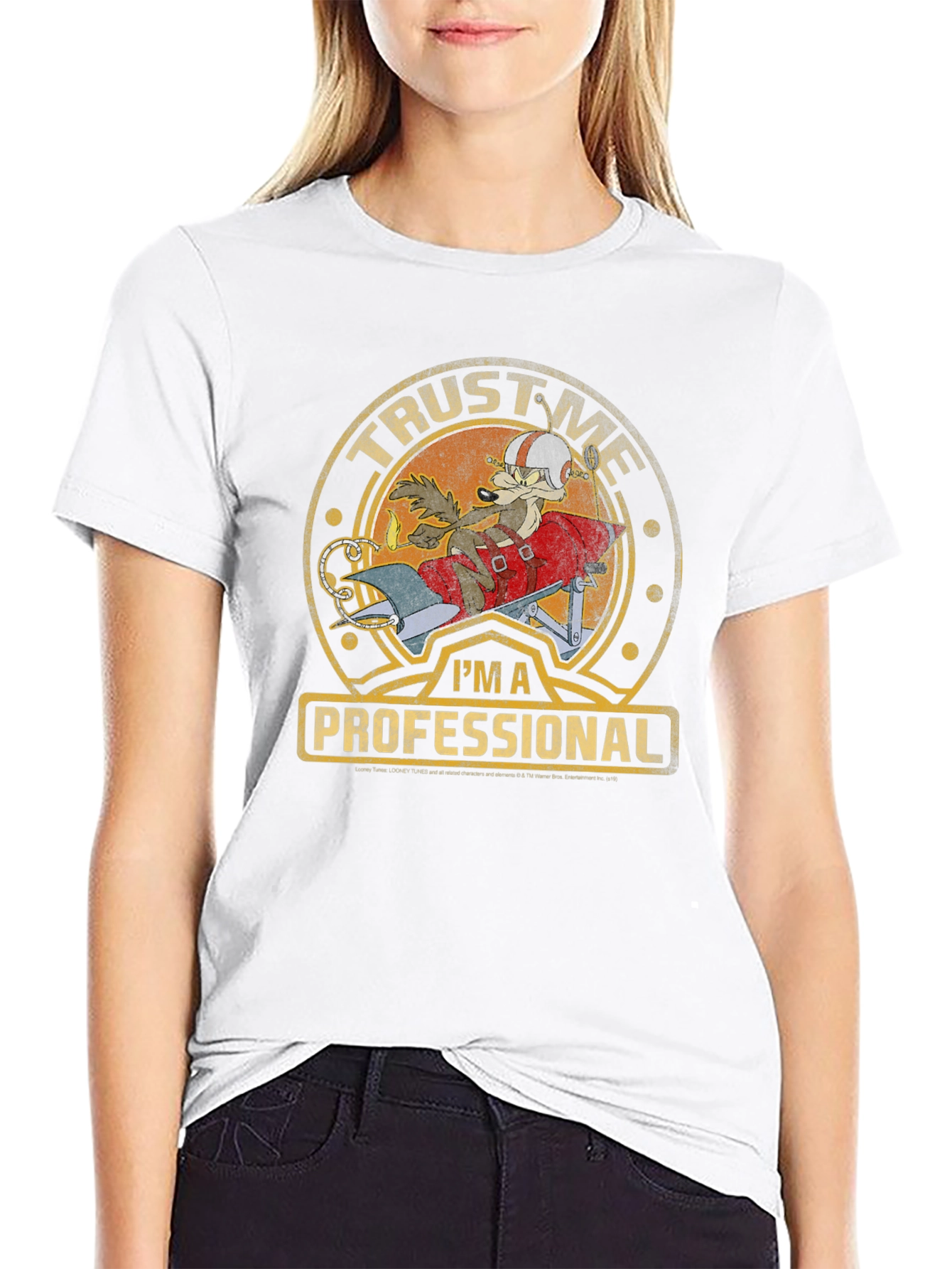 Trust Me Im A Professional Wile E Coyote T-Shirt