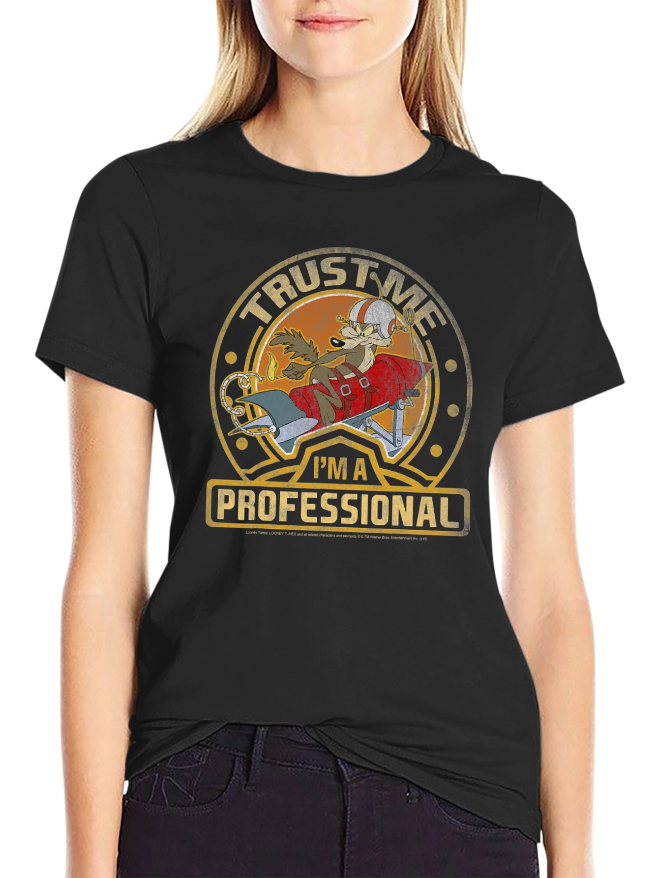 Trust Me Im A Professional Wile E Coyote T-Shirt