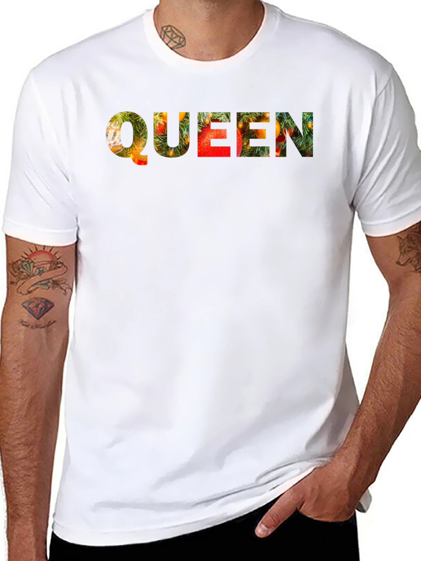 Queen Festive Christmas T-Shirt