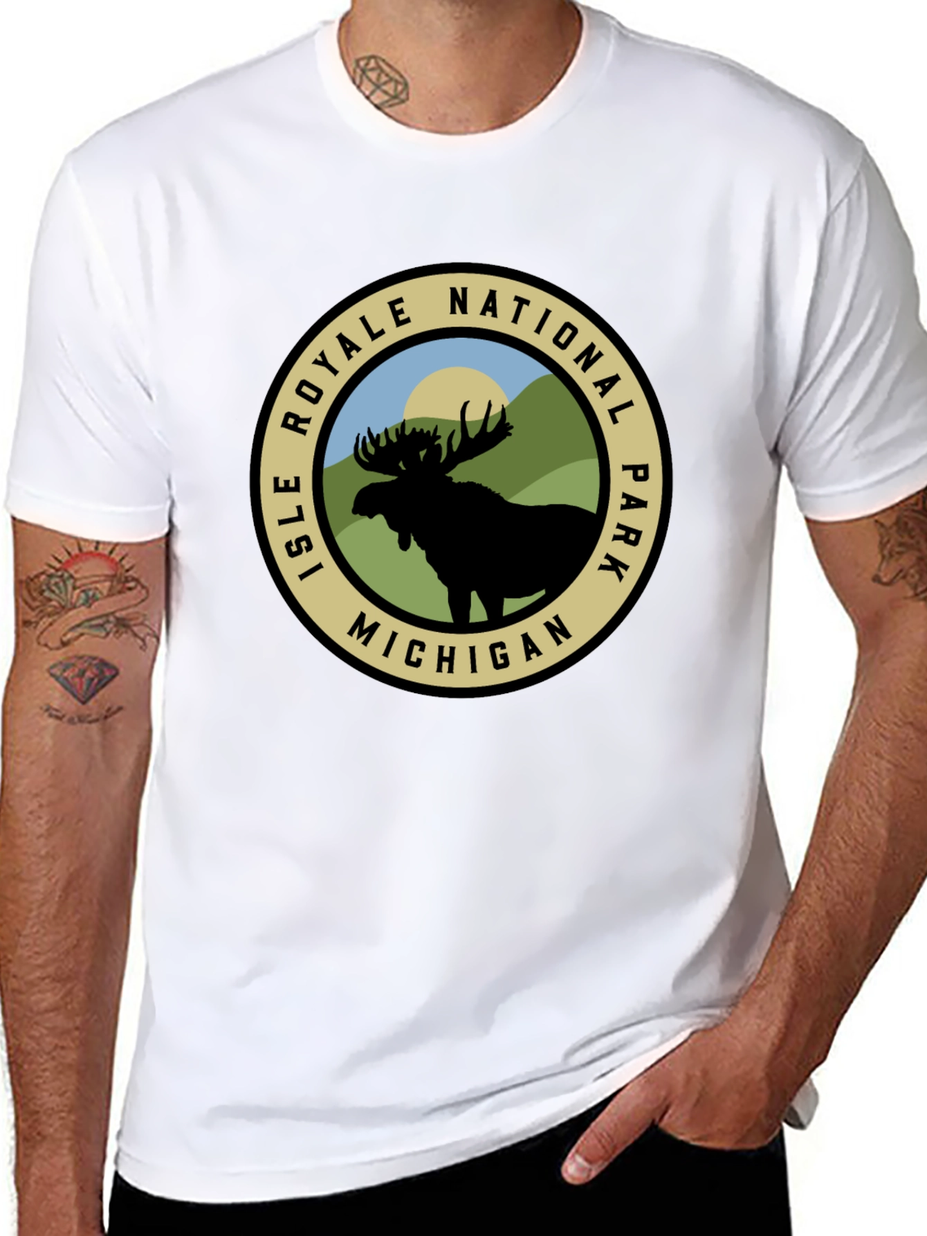 Isle Royale National Park Michigan T-Shirt