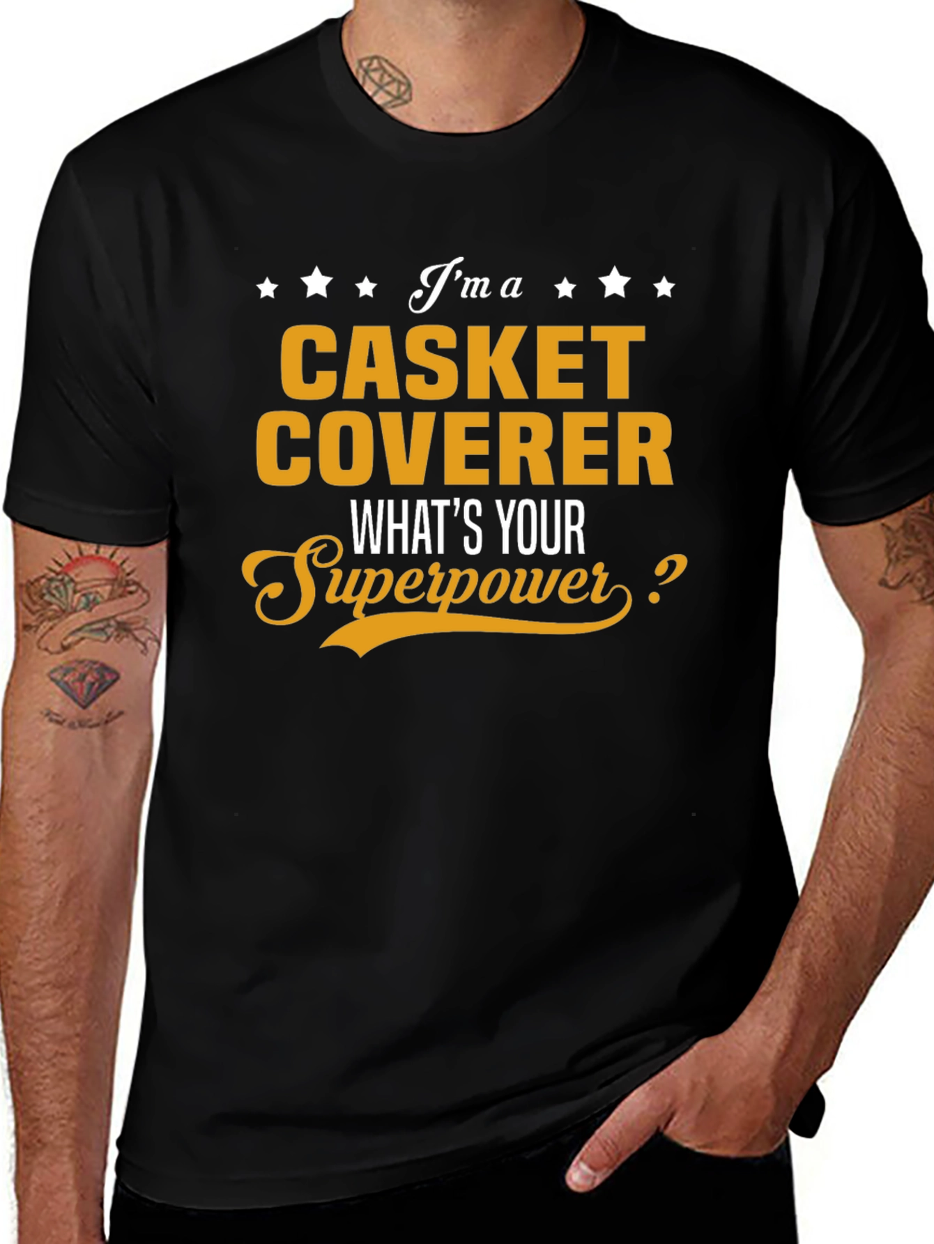 Casket Coverer Superpower T-Shirt