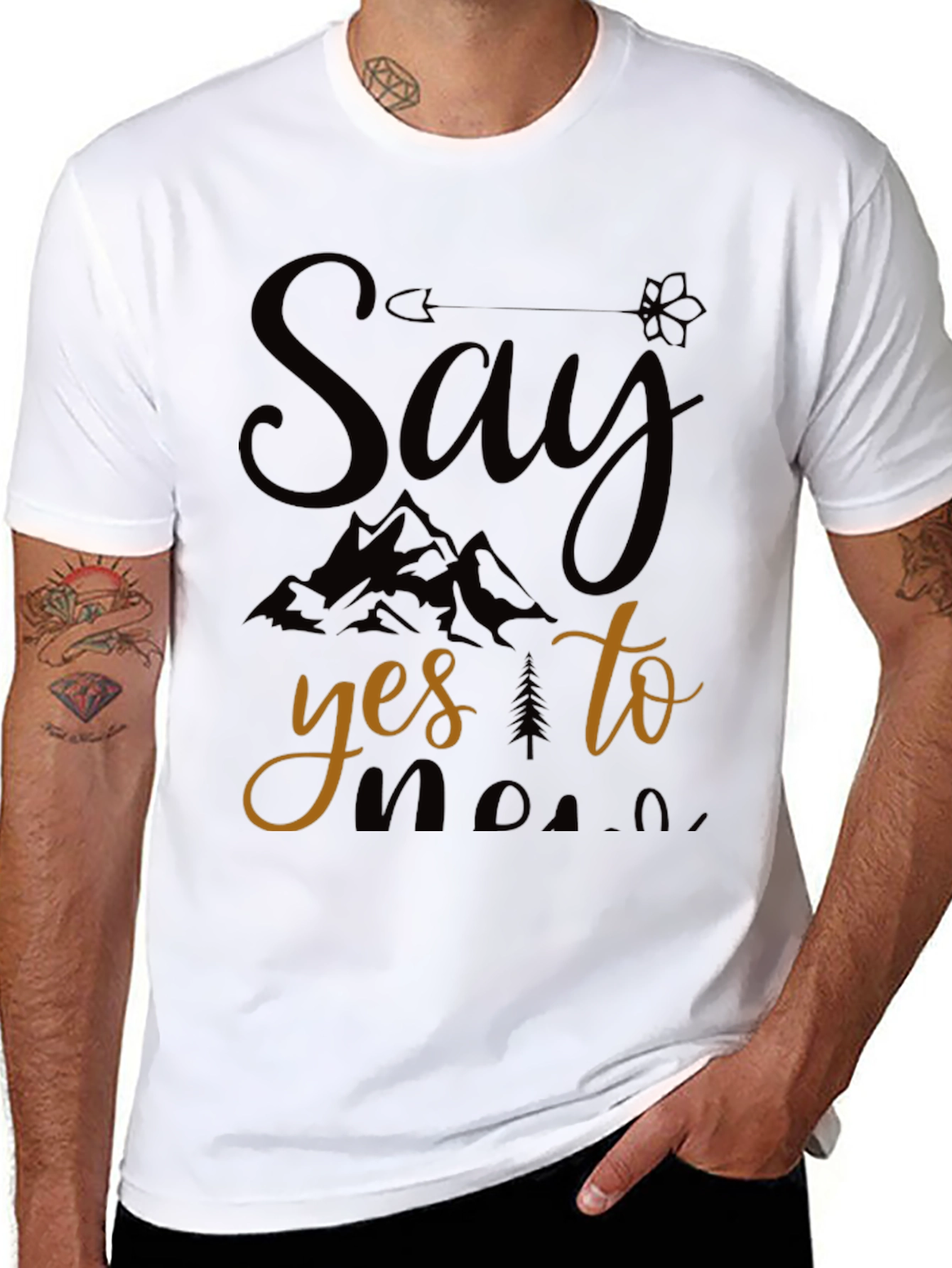 Say Yes to Mountains Graphic Tee