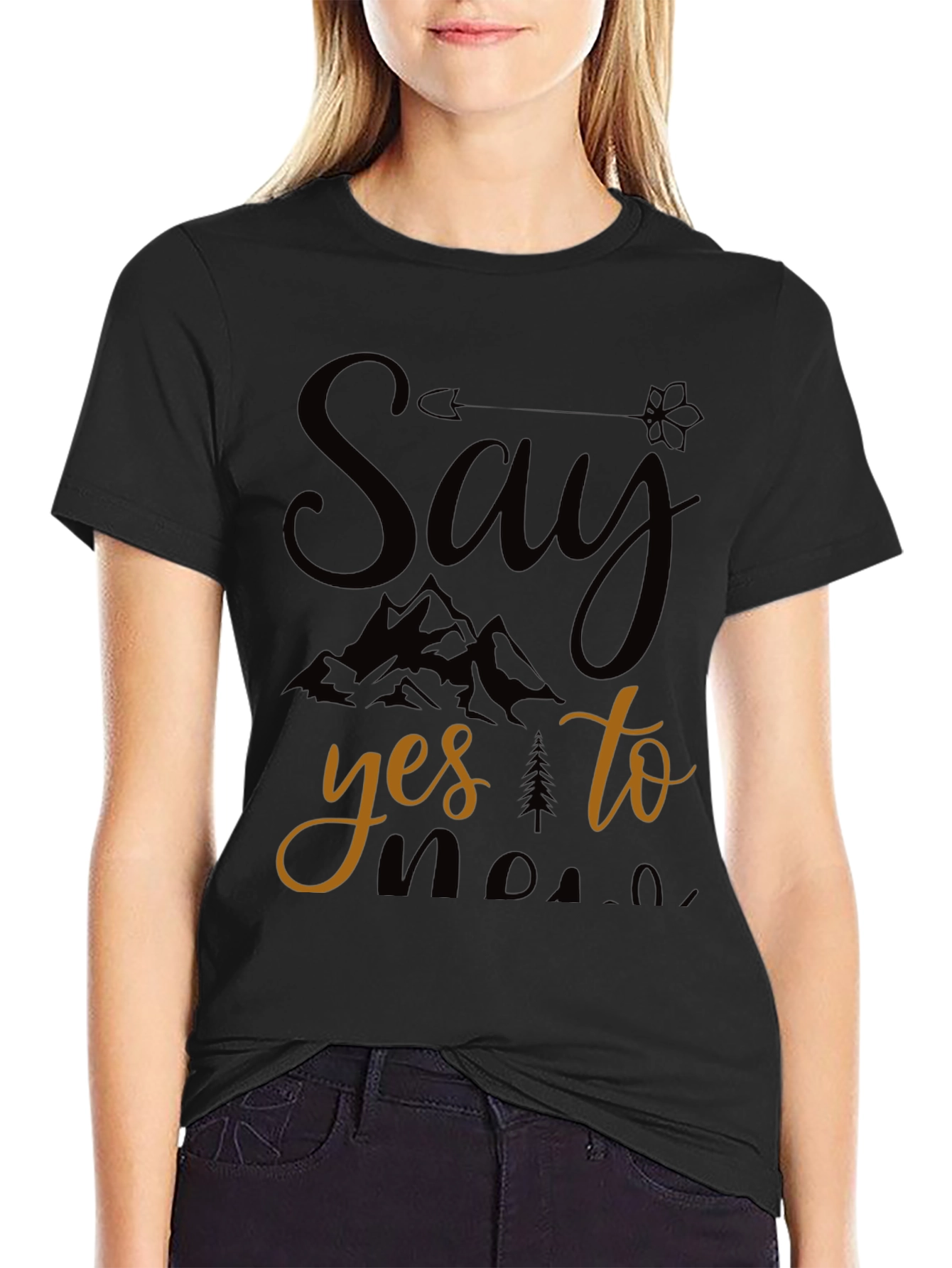 Say Yes to Mountains Graphic Tee