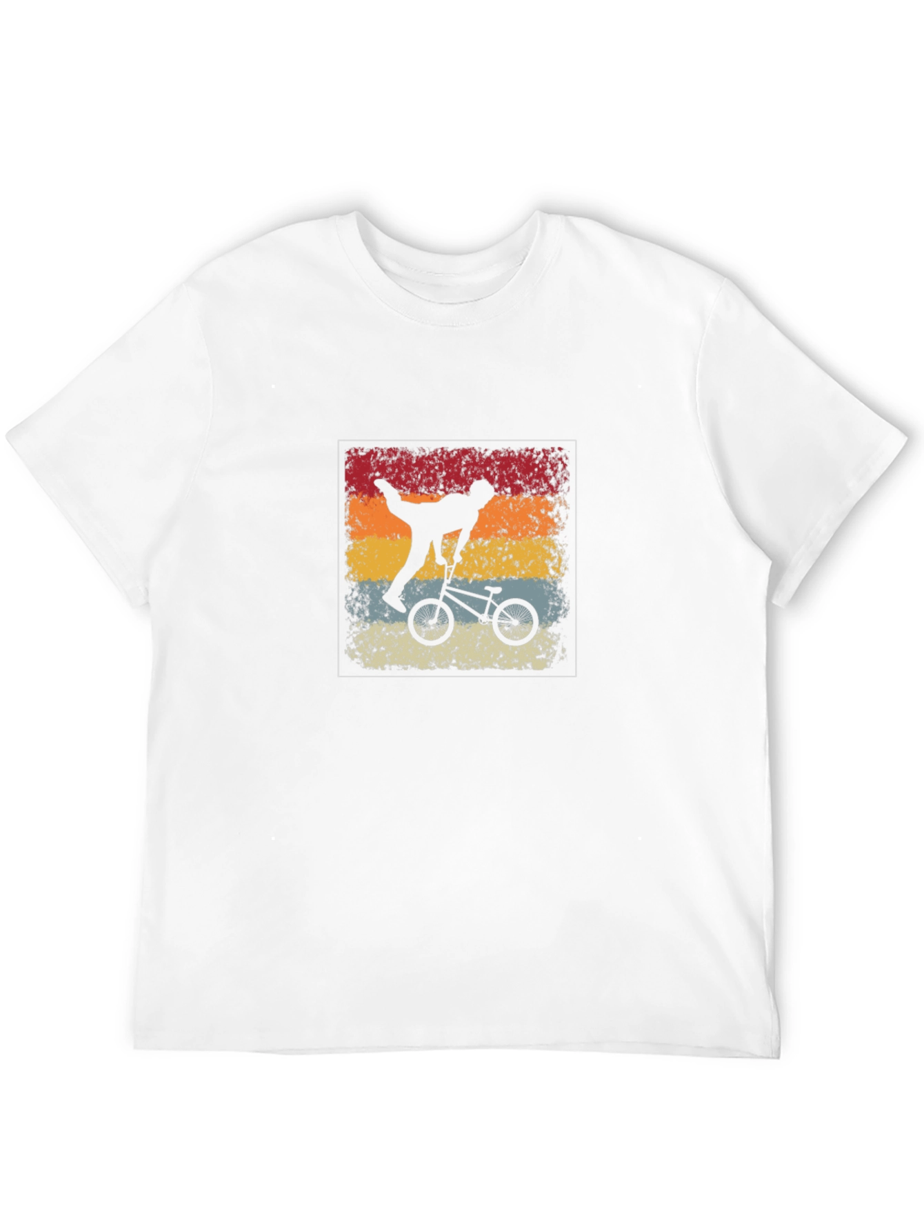 Retro BMX Rider Graphic Tee