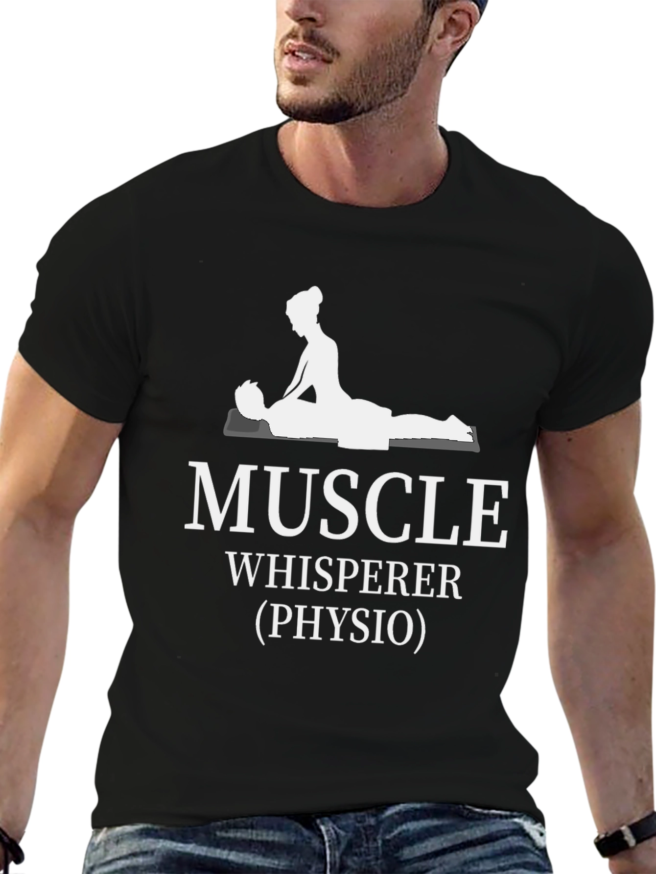 Muscle Whisperer Physio T-Shirt - Black