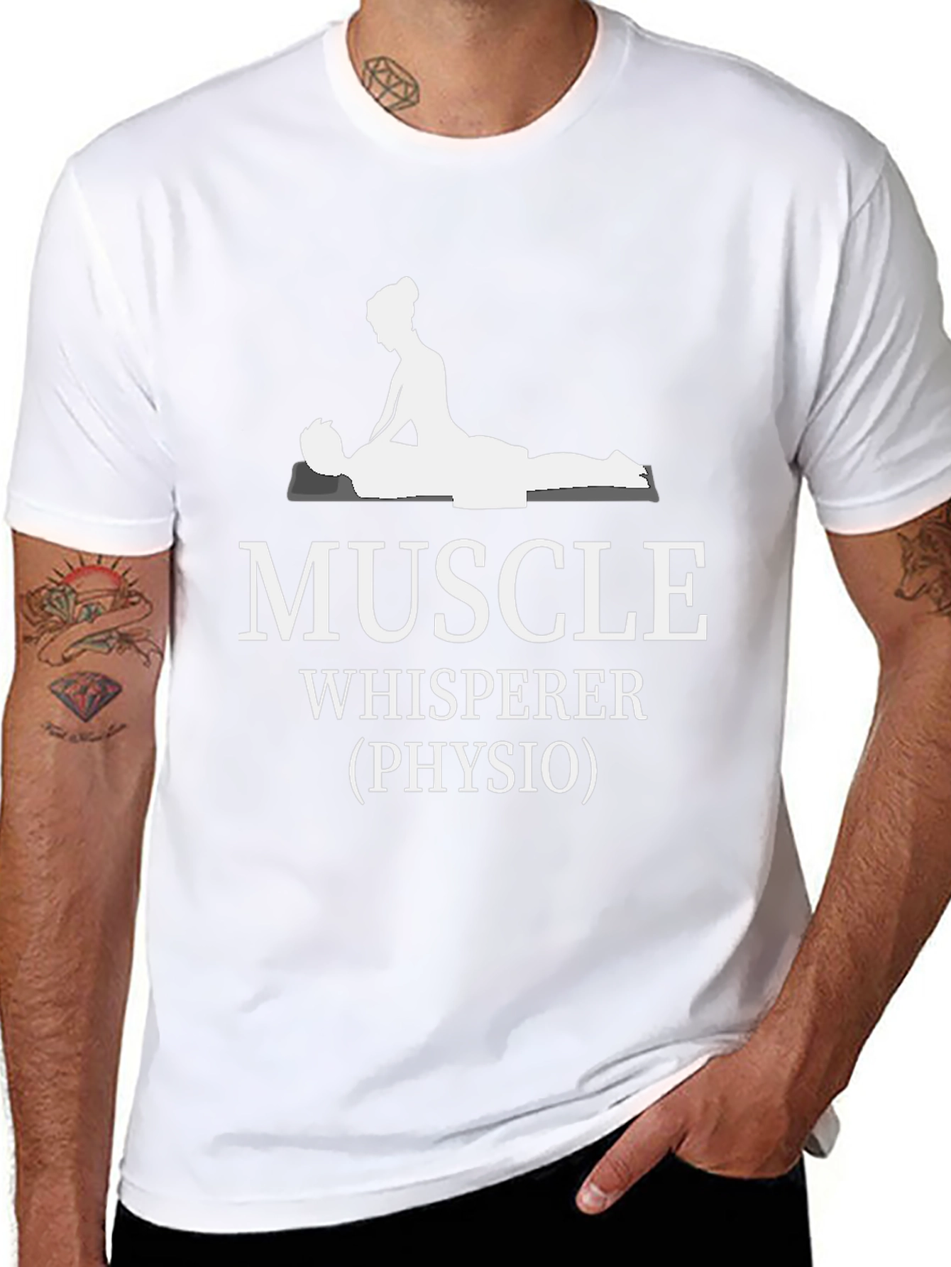 Muscle Whisperer Physio T-Shirt - Black