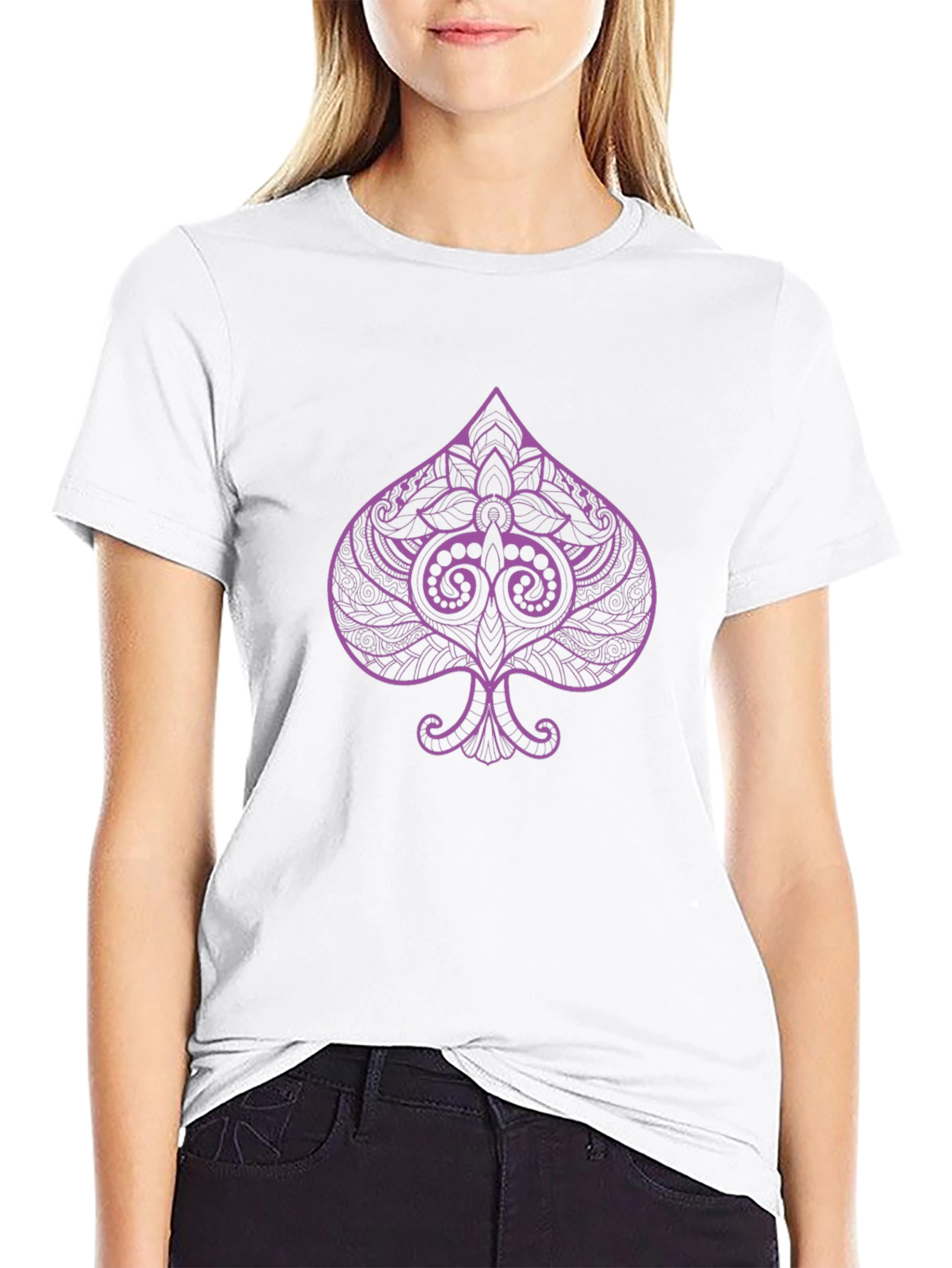 Ace of Spades Graphic Tee - Black