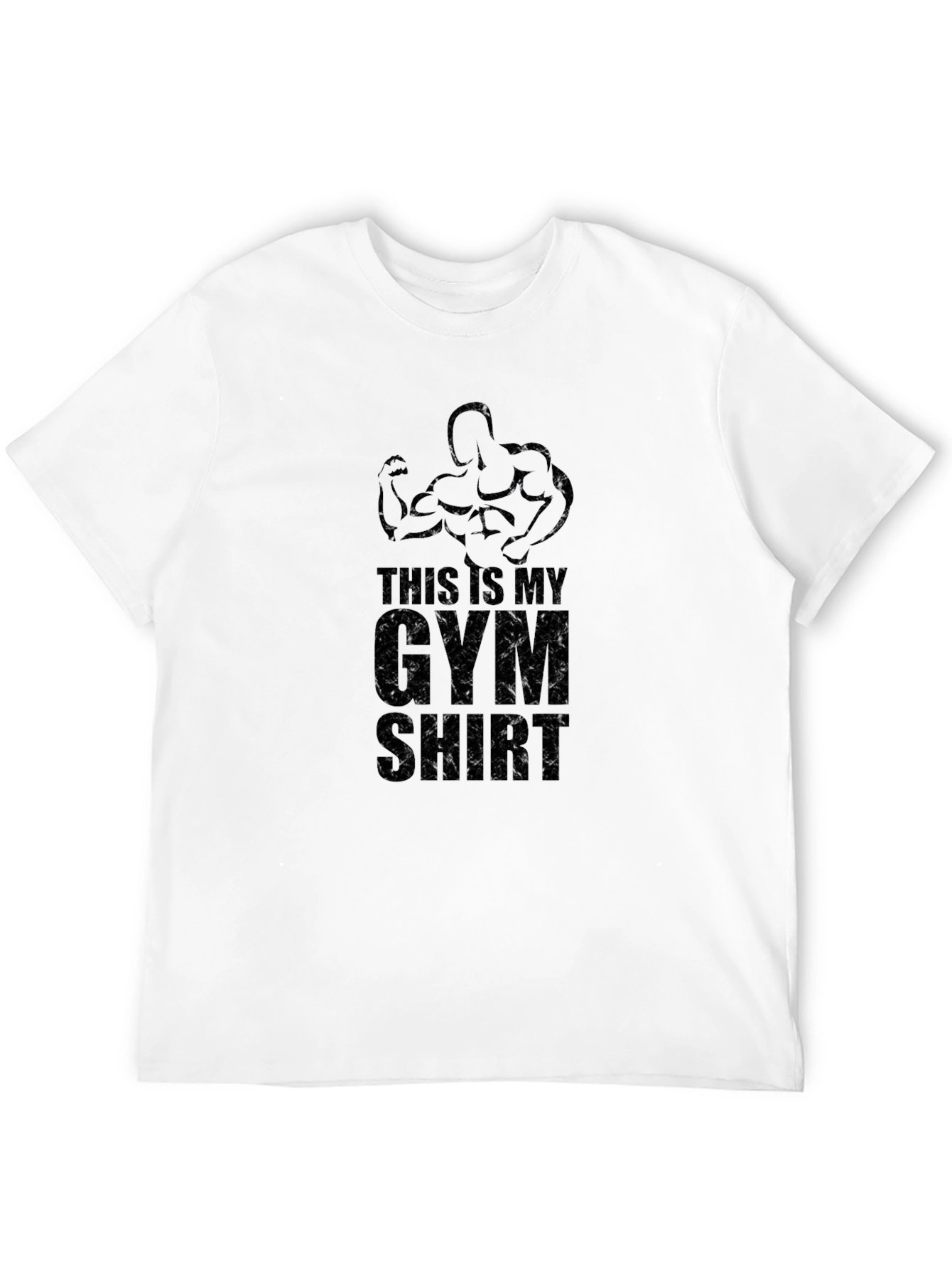 Gym Shirt - Muscle Man Design
