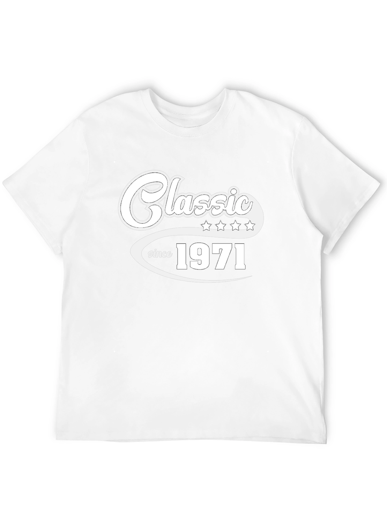 Classic Since 1971 Black T-Shirt