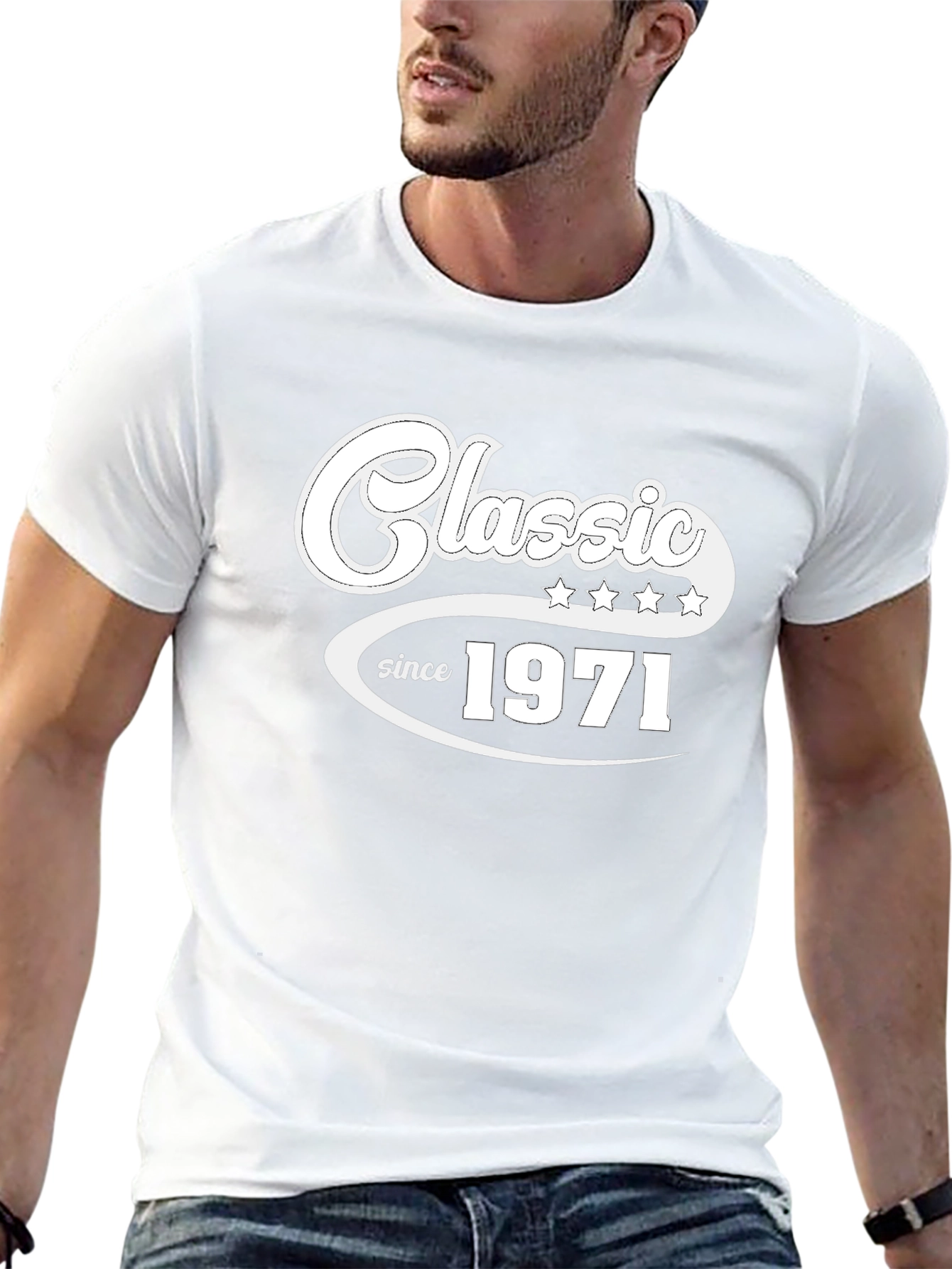 Classic Since 1971 Black T-Shirt