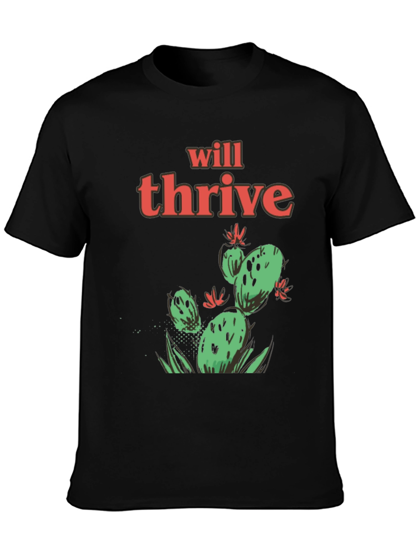Will Thrive Cactus Graphic Tee