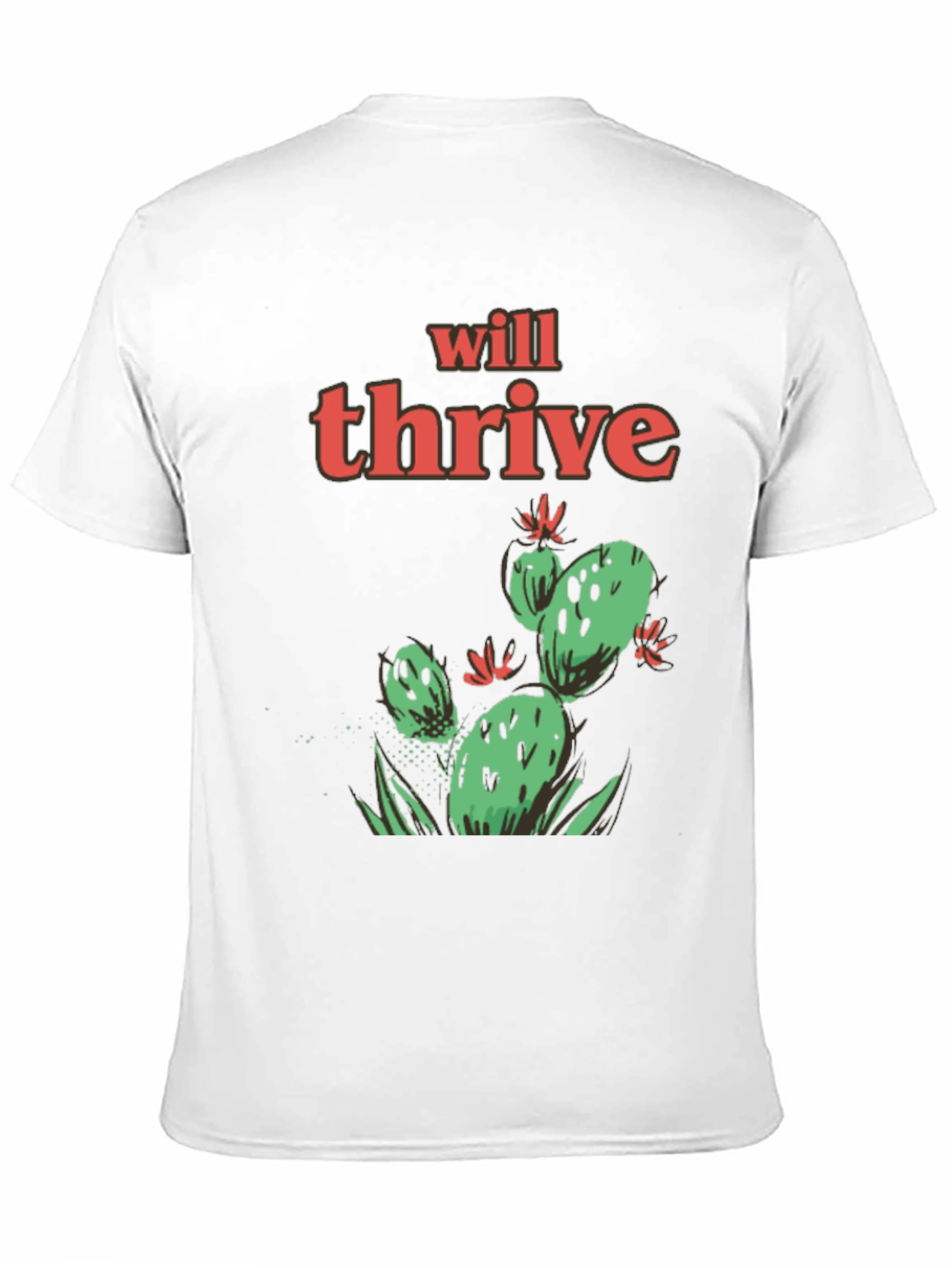 Will Thrive Cactus Graphic Tee